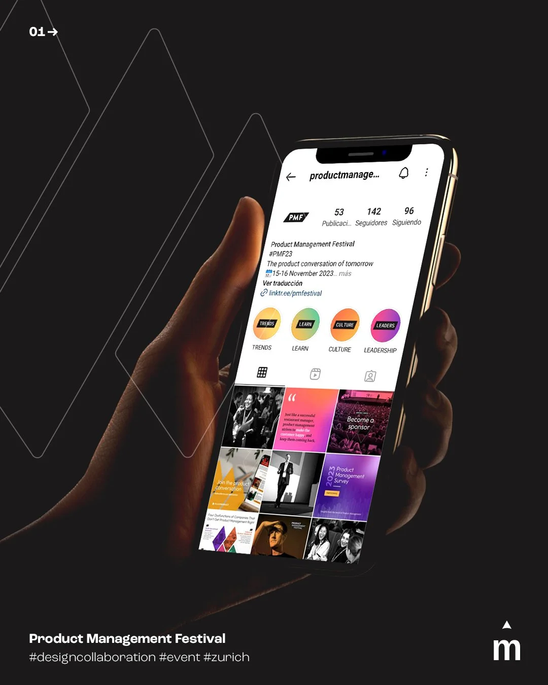 🚩 EVENT DESIGNS/ Product Management Festival 2023
.
🌟 Concept &amp; Design of PMF23's digital and physical assets.
.
.
#graphicdesigners #peakproduct #zurich #switzerland #event #productmanagement #dise&ntilde;ografico #freelancedesigner #design #d
