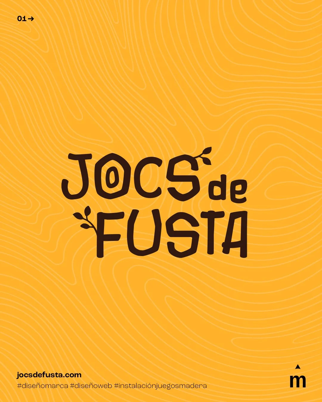 BRANDING + DISE&Ntilde;O WEB/ Jocs de Fusta
.
🪵 Intal&middot;laci&oacute; de jocs artesanals amb fustes reutilitzades
.
➡️ www.jocsdefusta.com
.
.
#dise&ntilde;o #grafico #creativedesign #freelancedesigner #graphicdesign #dise&ntilde;ogr&aacute;fico