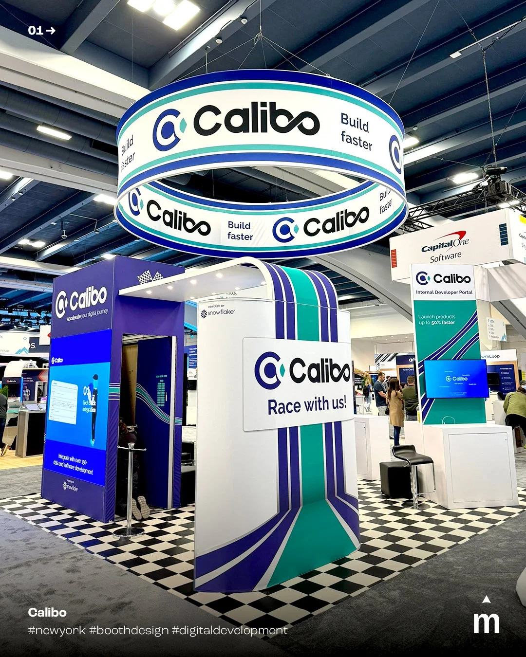🚀 BOOTH DESIGN/ New York Exhibit/ Calibo, Accelerate data and digital development
.
👉 Design collaboration
.
.
#graphicdesign #event #booth #exhibit #newyork #acceleratedata #digitaldevelopment #platformteams #dataengineers #software #ITleaders #di