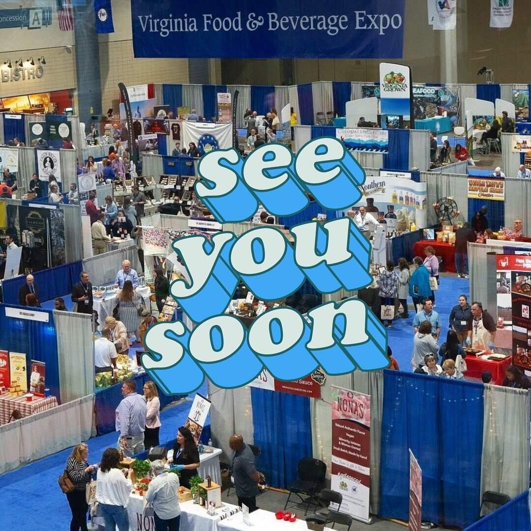 We are THRILLED to be a sponsor of the 2024 @va_agriculture Virginia Food &amp; Beverage Expo this coming Wednesday the 27th! 💫 

It&rsquo;s a one-of-a-kind atmosphere, and such an exciting space for all of the region&rsquo;s talented food + bev bus