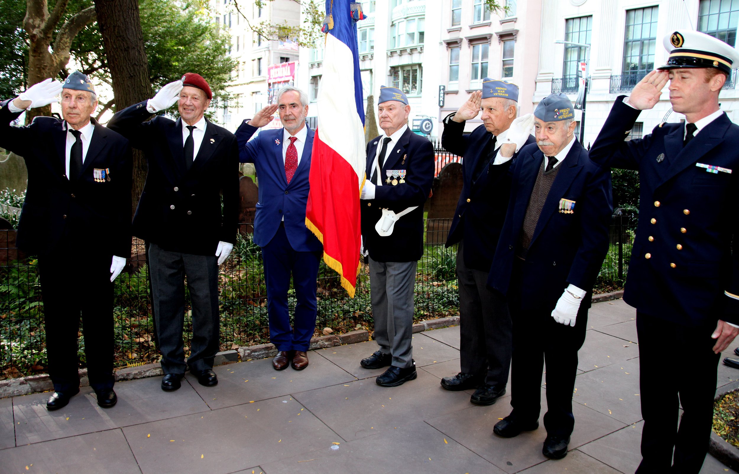  Alain H. Dupuis, President, Federation des Anciens Combattants Française 