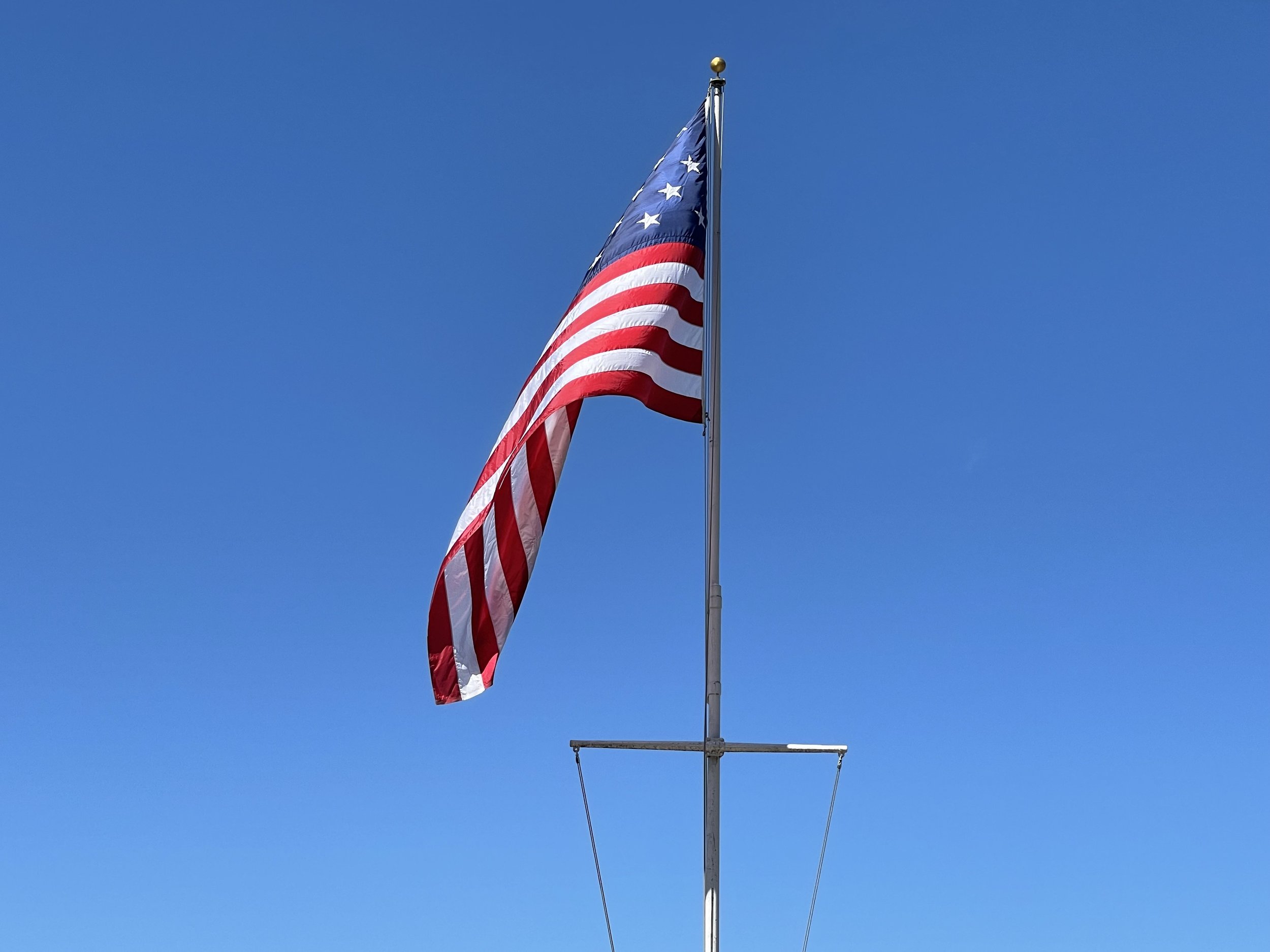 Flag Raising Ceremony at Castle Clinton National Memorial, Veteran Corps of Artillery State of New York