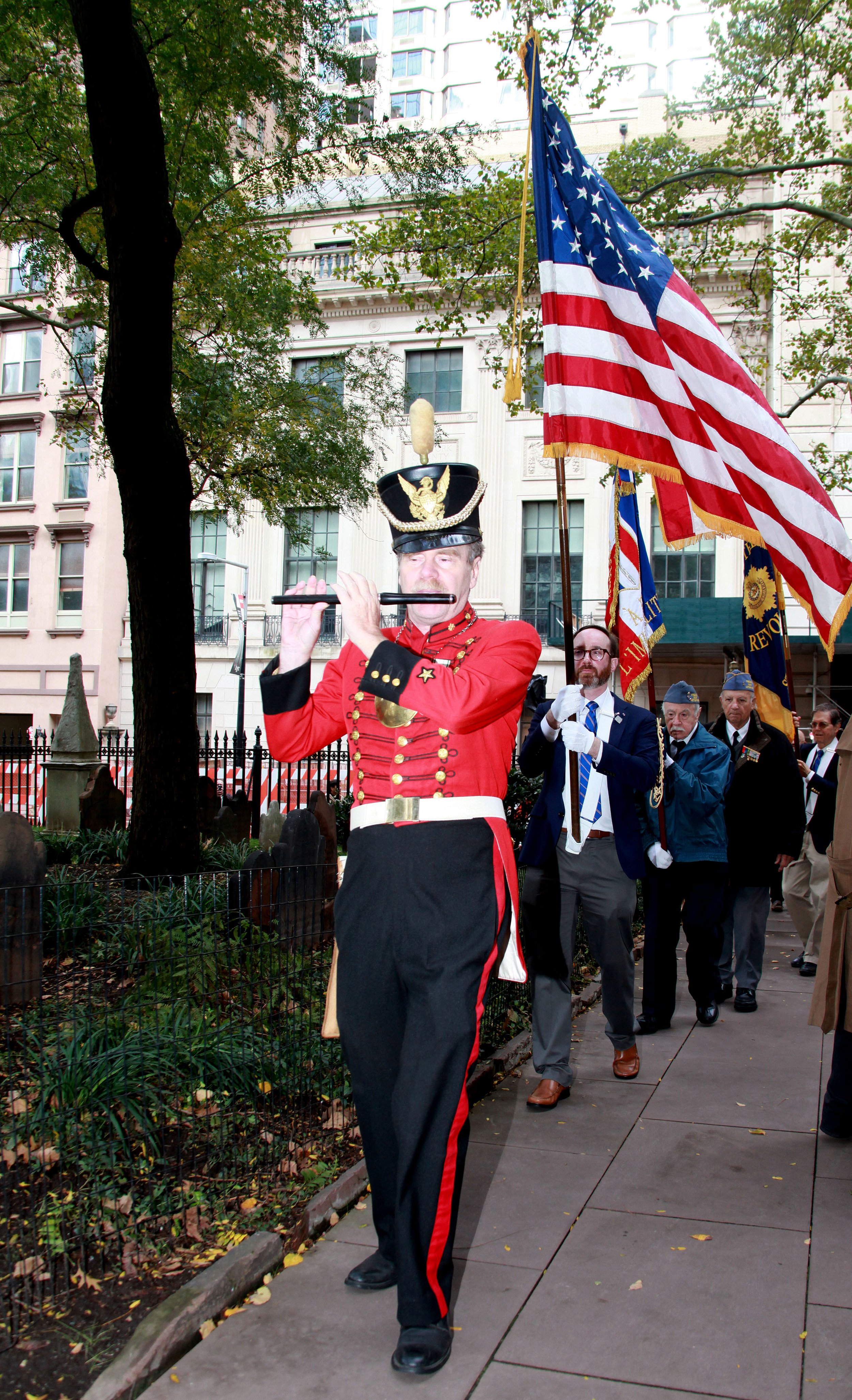  Veteran Corps of Artillery of the State of New York Color Guard and the Sons of the RevolutionSM in the State of New York, Inc. Color Guard 