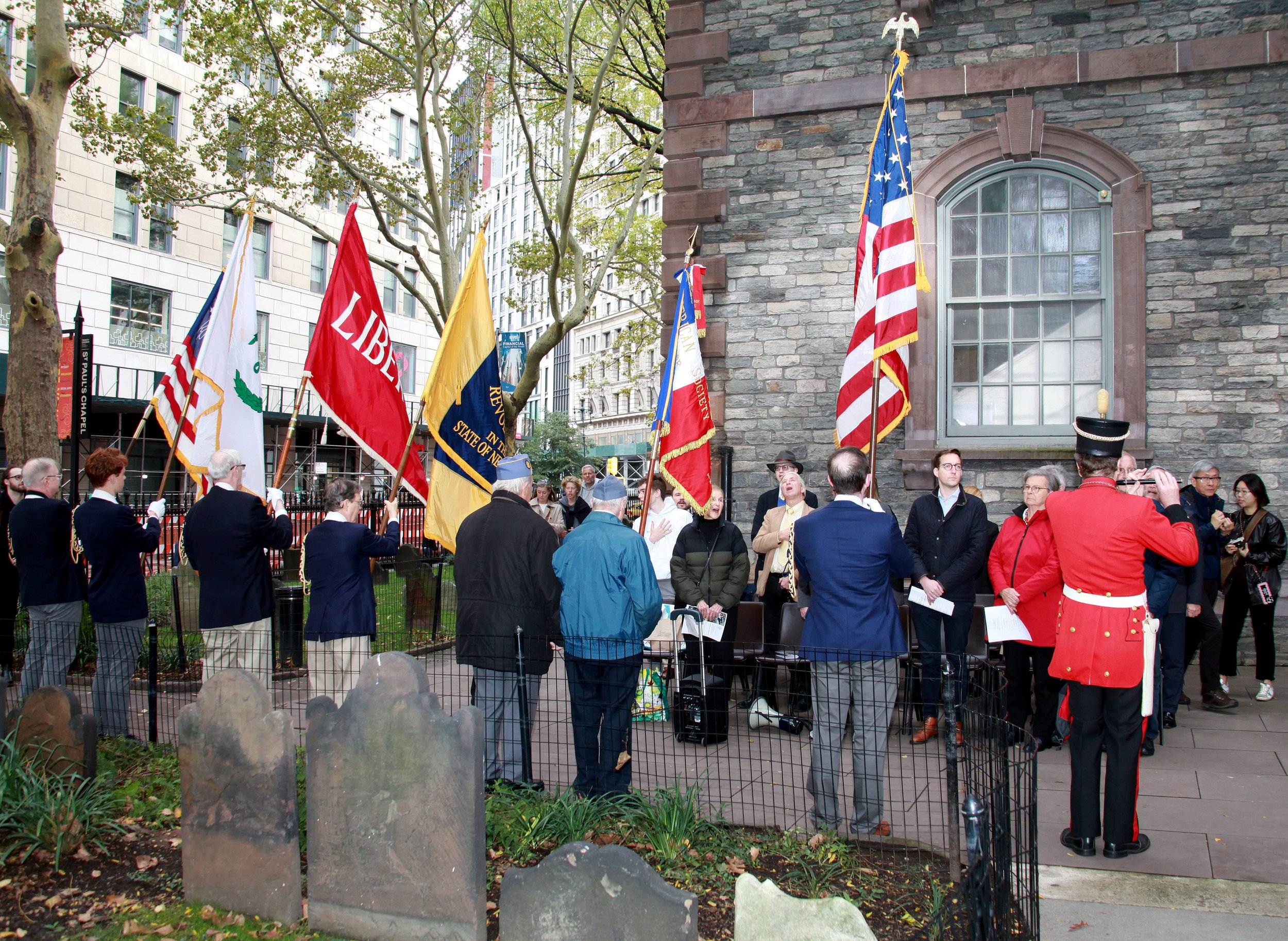  Veteran Corps of Artillery of the State of New York Color Guard and the Sons of the RevolutionSM in the State of New York, Inc. Color Guard 