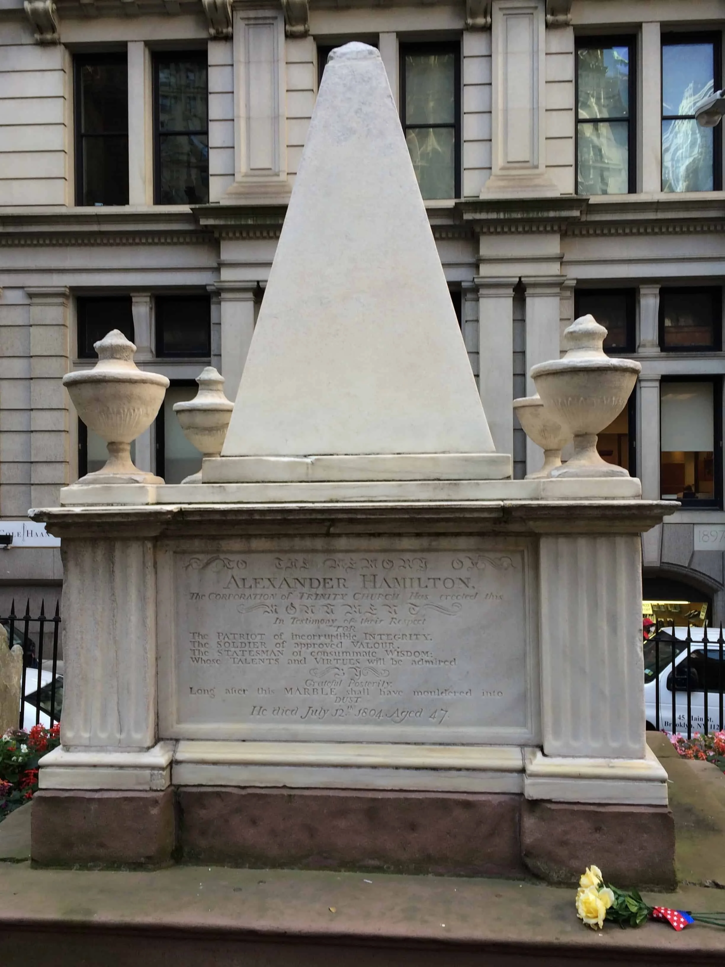 Alexander Hamilton in the Financial District Walking Tour — LOWER ...
