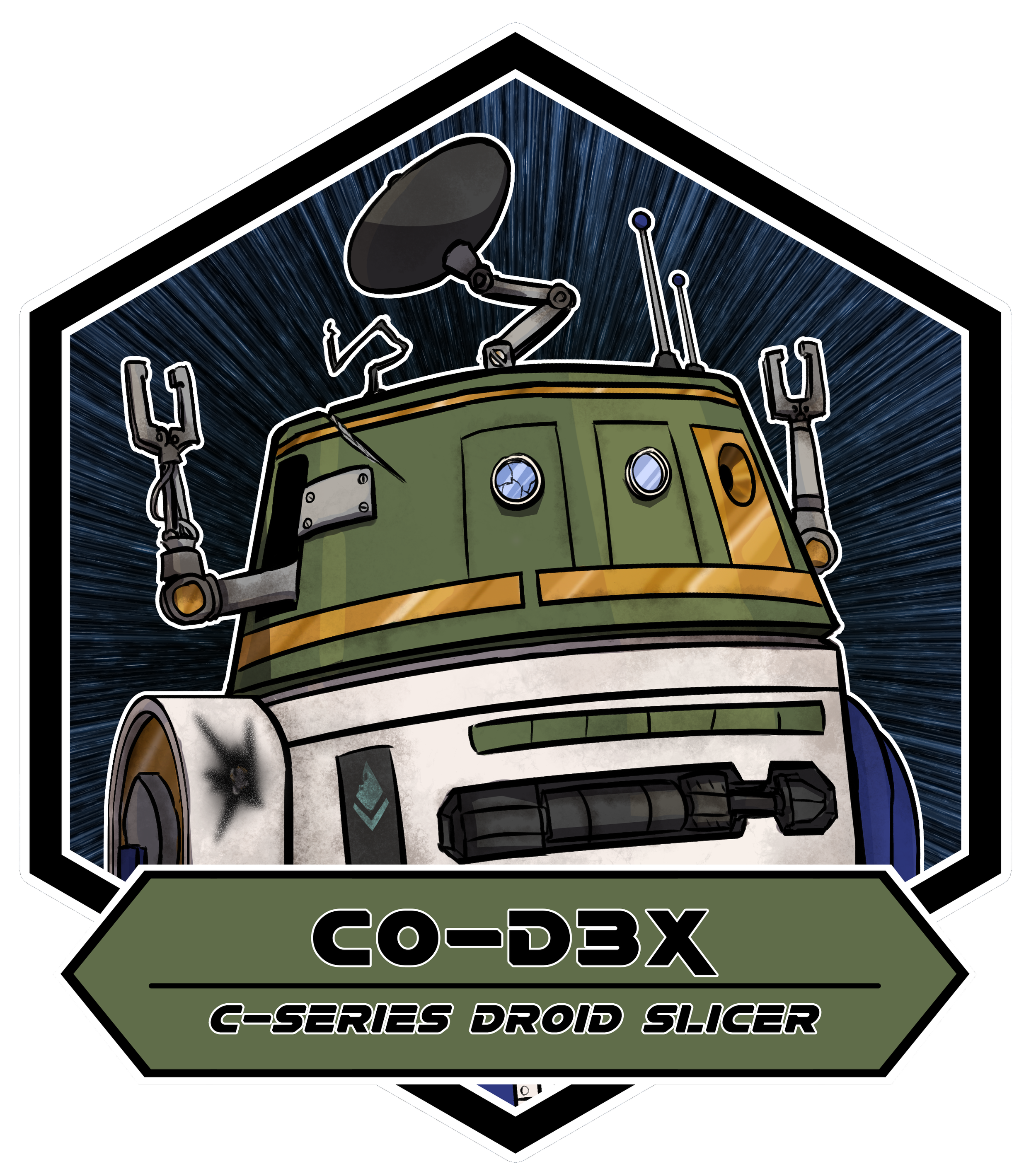 Commissioned RPG Tokens for a Star Wars RPG Game, Photoshop, 2025