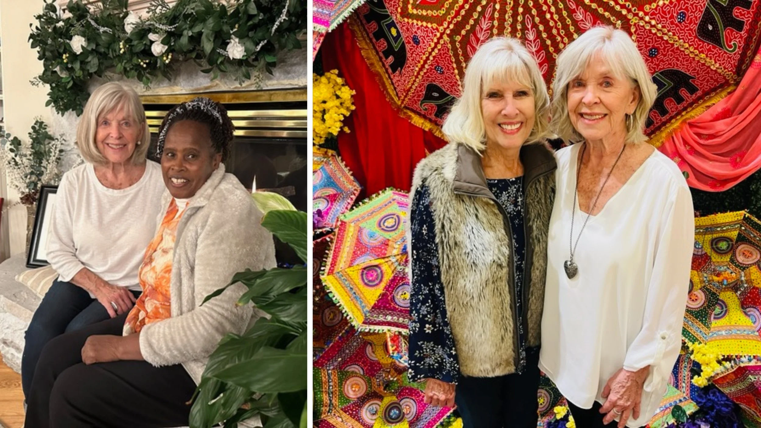 Bonnie Duell, Torchgrab Africa Board Member and founder Faith Ministries International Network, pictured with Hellen Nguthiru