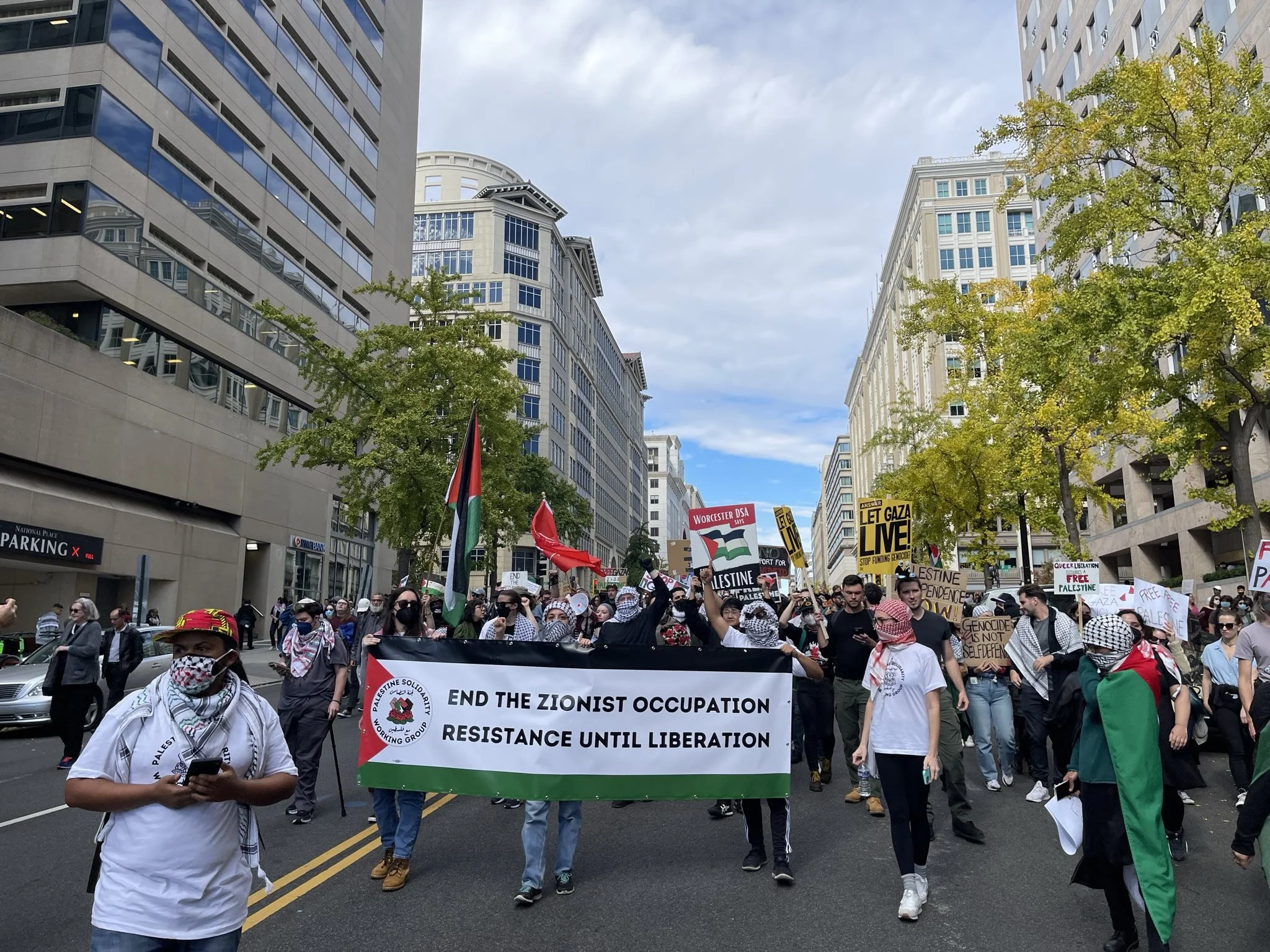 Free Palestine — Worcester DSA
