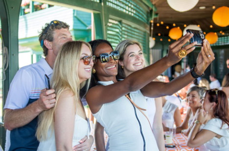 Newport Croque selfie.png