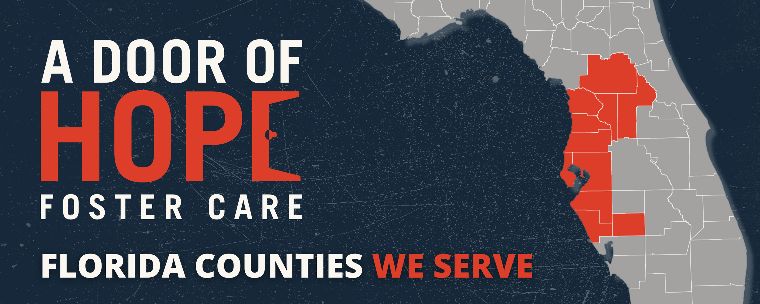 A Door of Hope provides Christian foster care across multiple Florida counties. Find foster care opportunities in your local community and learn how to get involved.