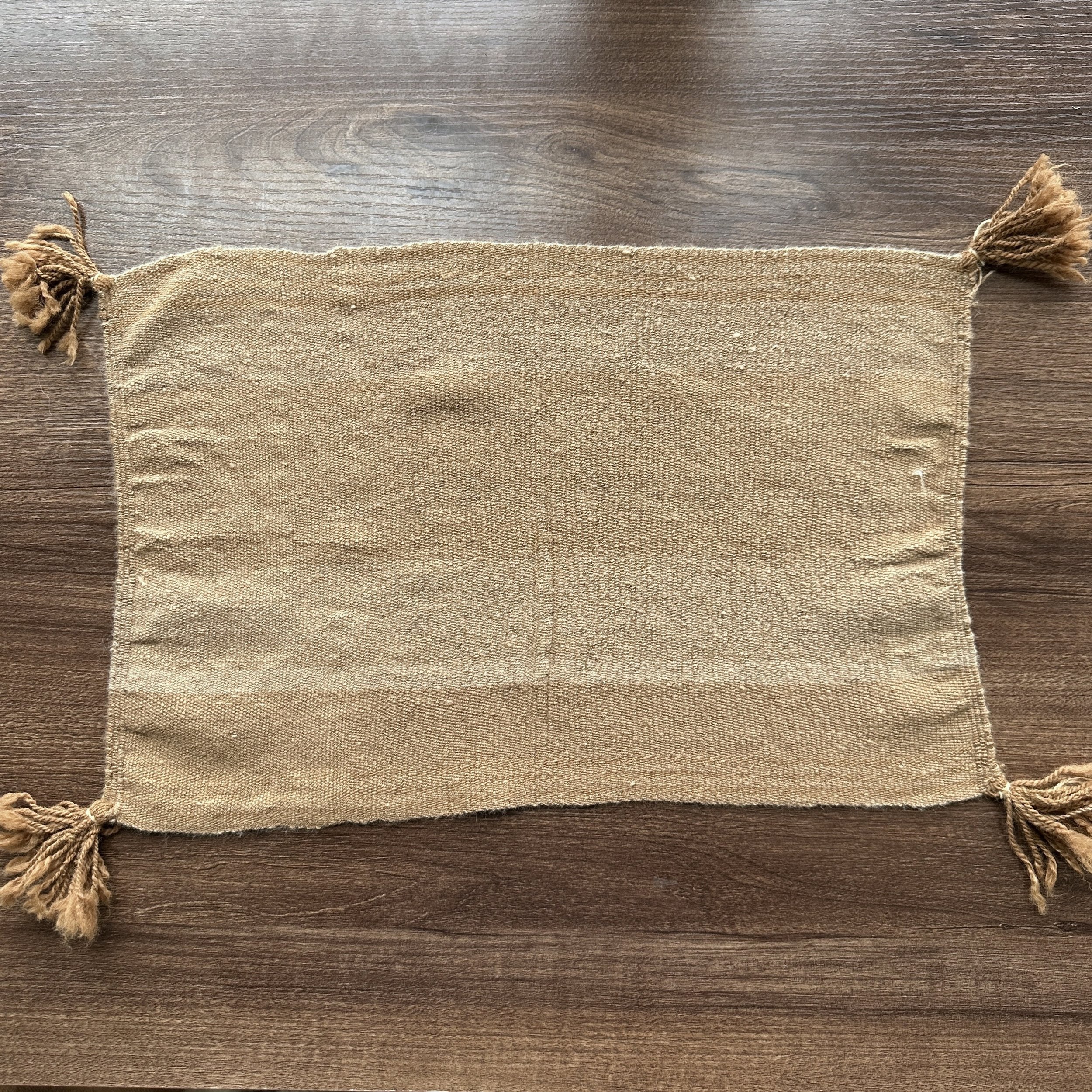Andean-Inkan Alpaca Mestana Cloth Light Brown : 6465 (12x19"/30x48cm)