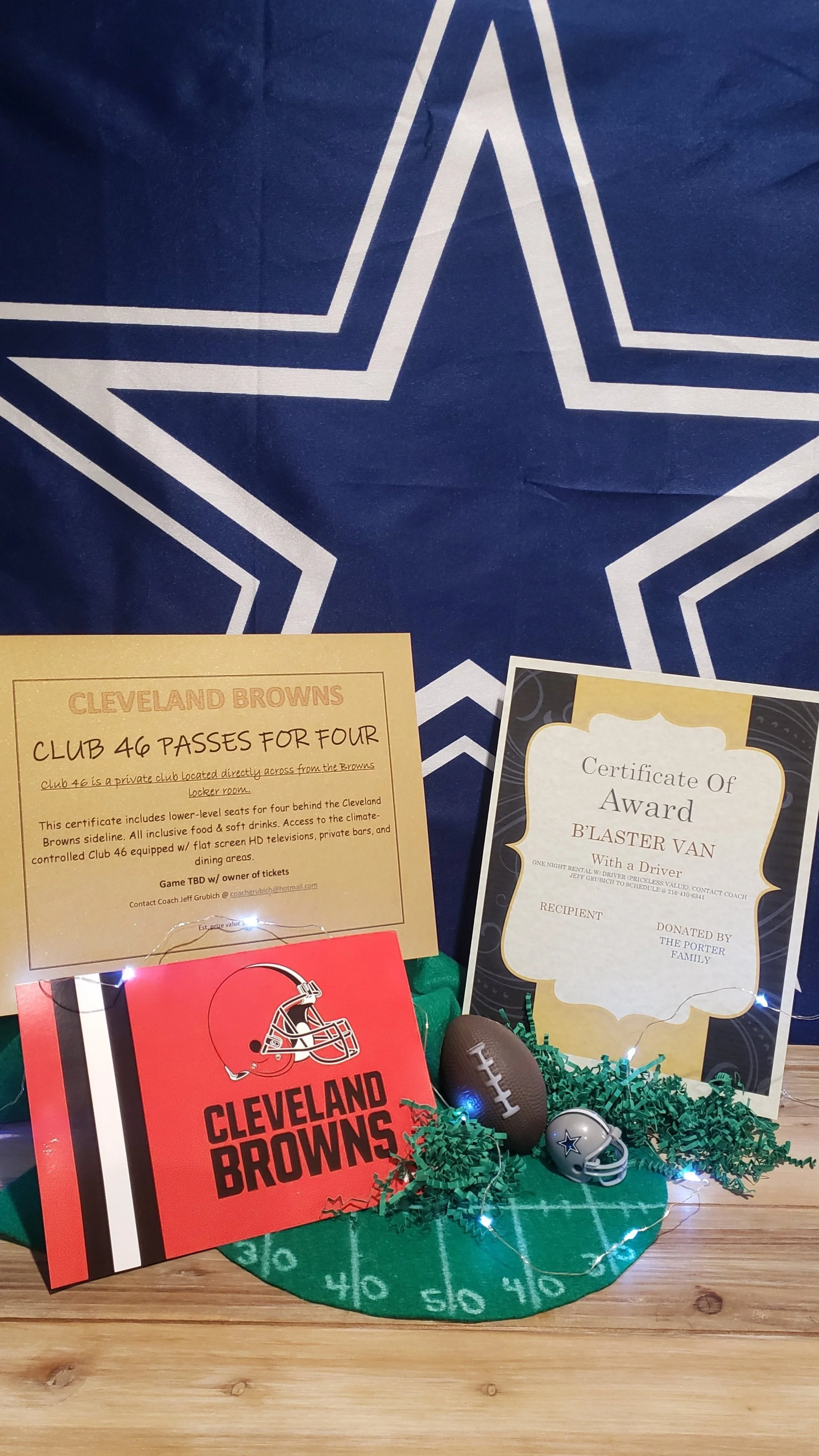 Prize Package 1 -                                                                             


Donated by:
B'laster Corporation