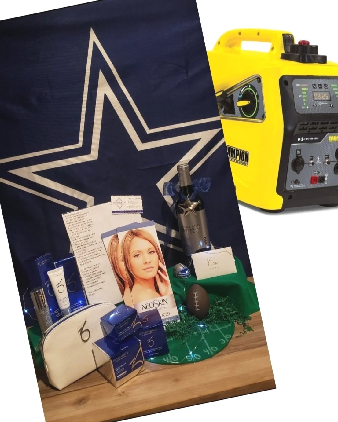 Prize Package 5 - 

Donated by:
B'laster Corporation,
Heather Hallen,
The Gray Family