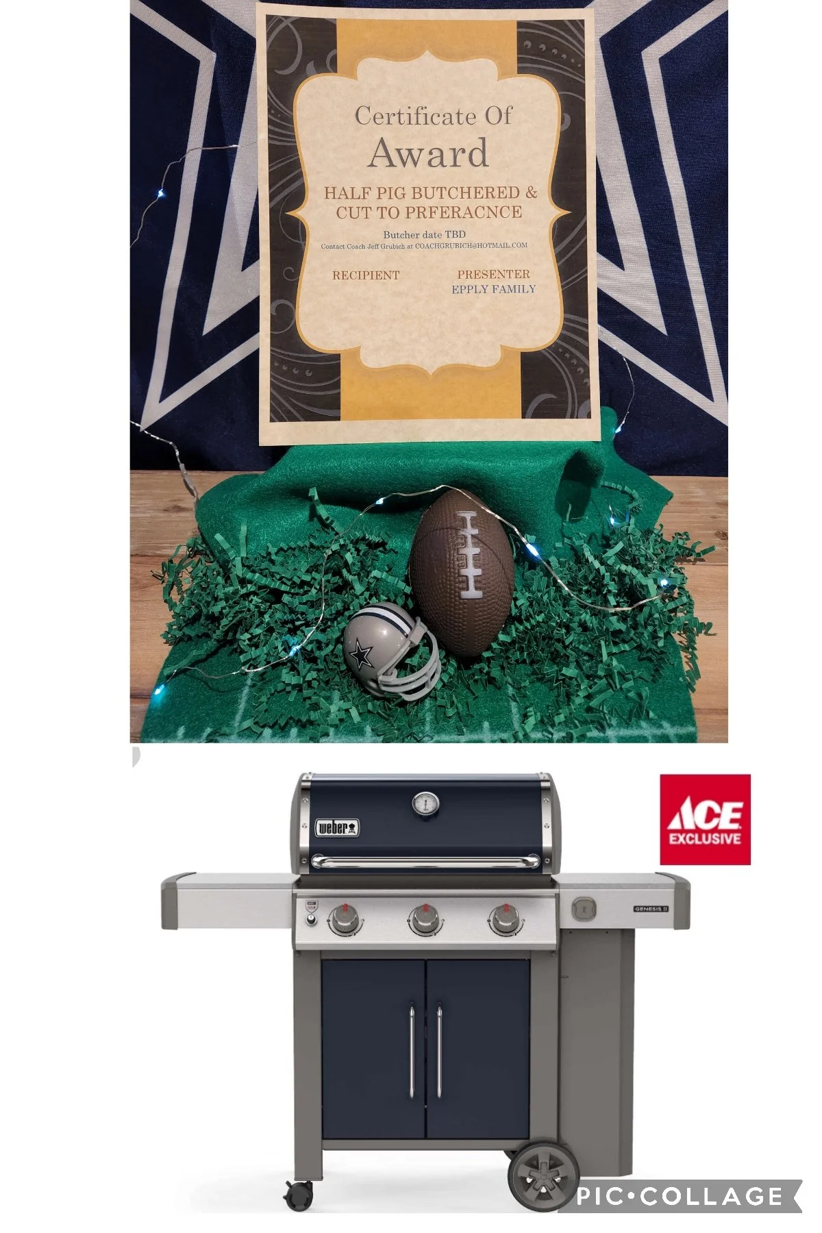 Prize Package 8 - 

Donated by:
Miller Family - Solon Ace Hardware,
Epply Family