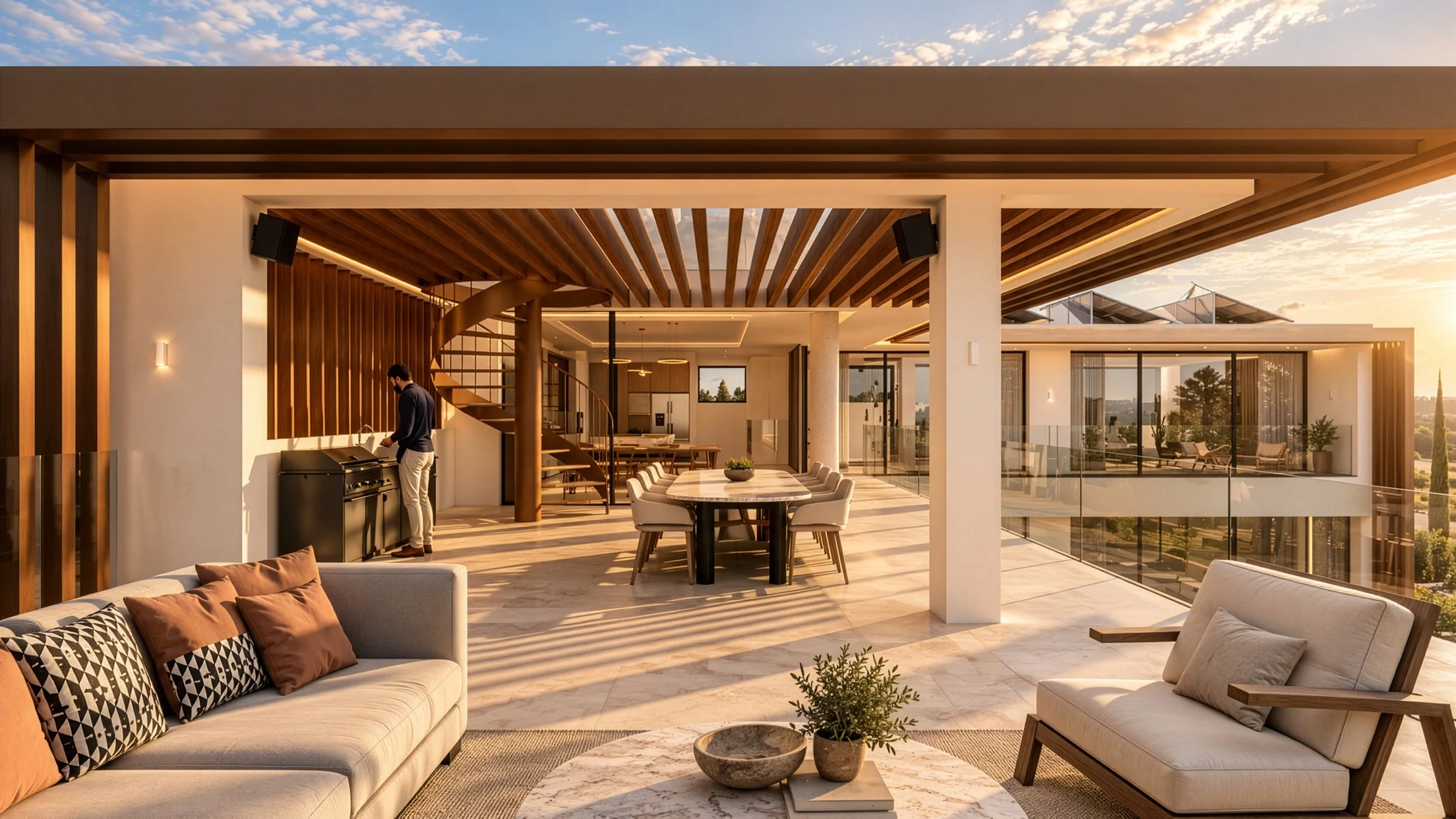 Golden Hour Luxury Pergola Terrace Firefly Upscaler 2x scale.jpg