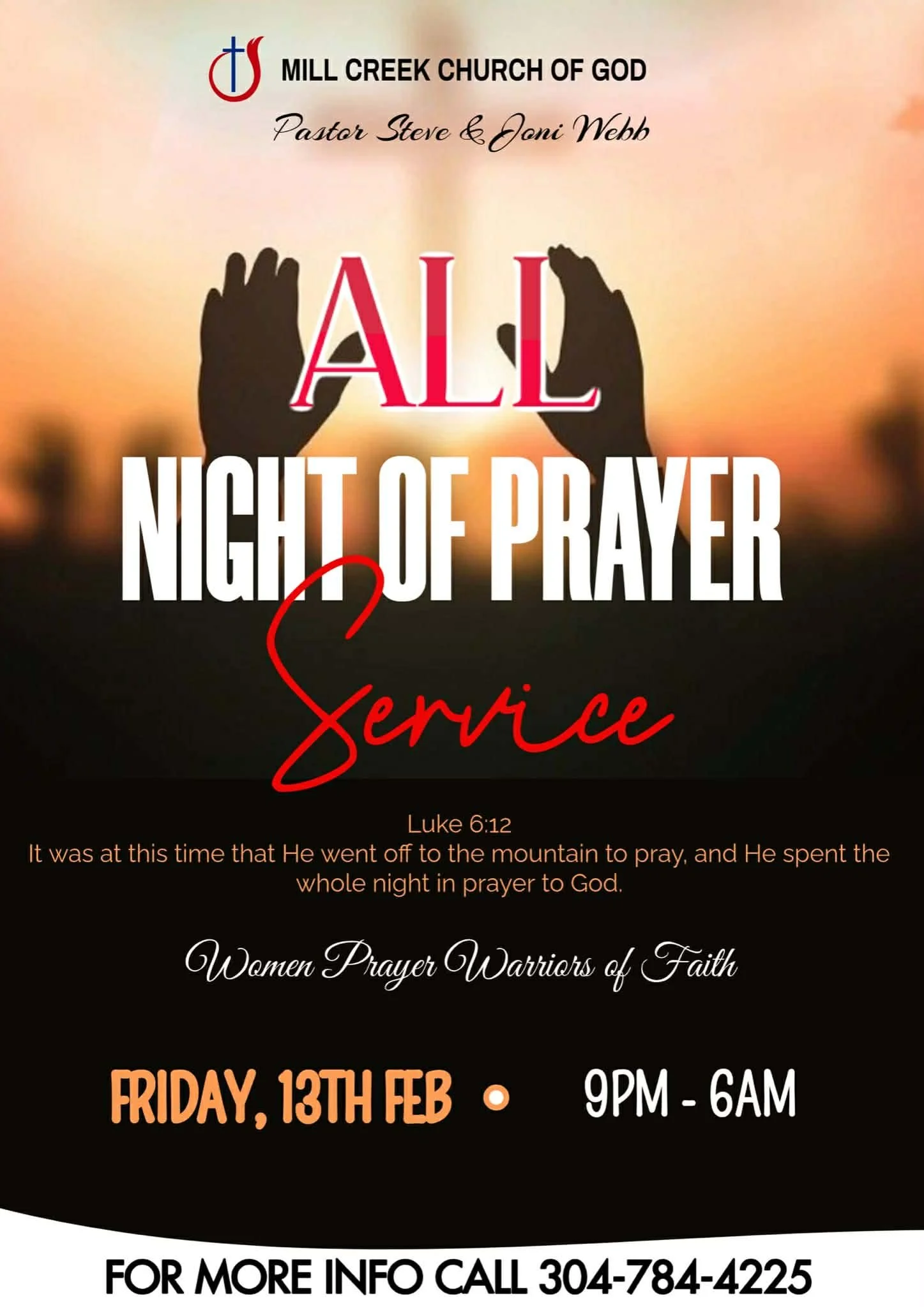 All Night of Prayer Service