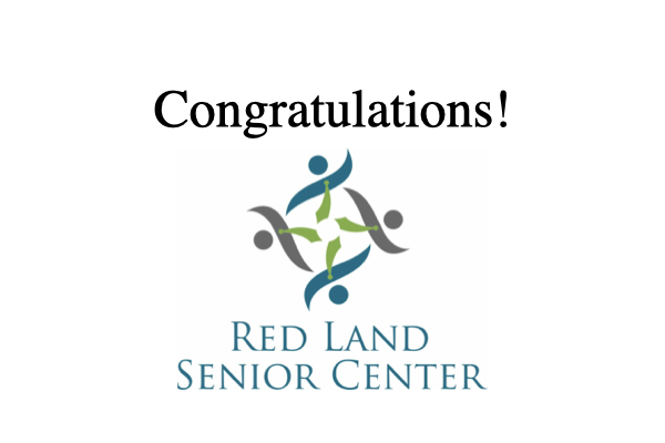 Congratulations to the Senior Center!