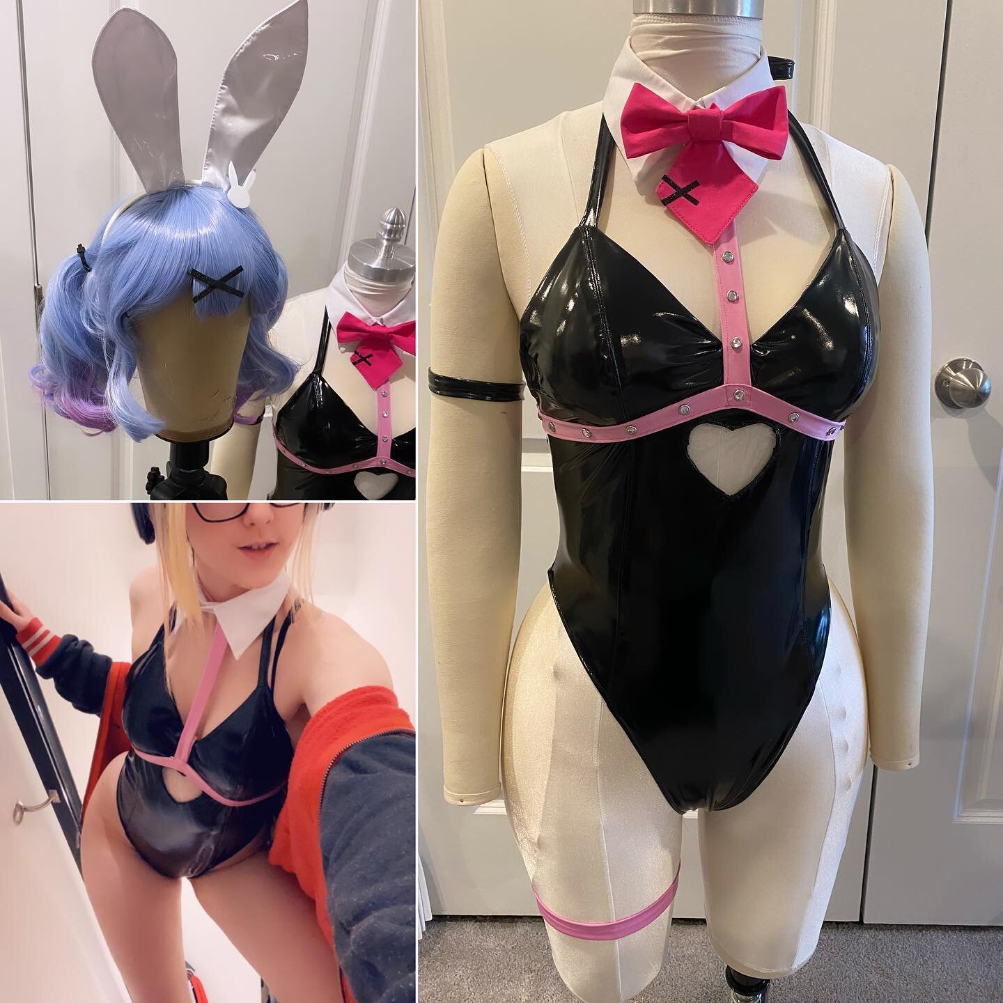 Made a Bunnysuit!  Working on Rabbit Hole Miku.  I only have a few things left to make for it then it&rsquo;s done! 

#miku #mikucosplay #hatsunemiku #rabbitholemiku #hatsunemikucosplay #bunnymiku