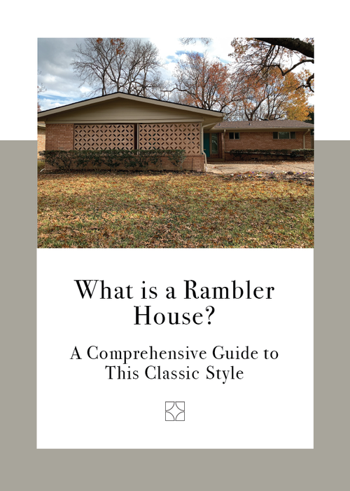 What is a Rambler House? — Paige Studio | Dallas Interior Designer