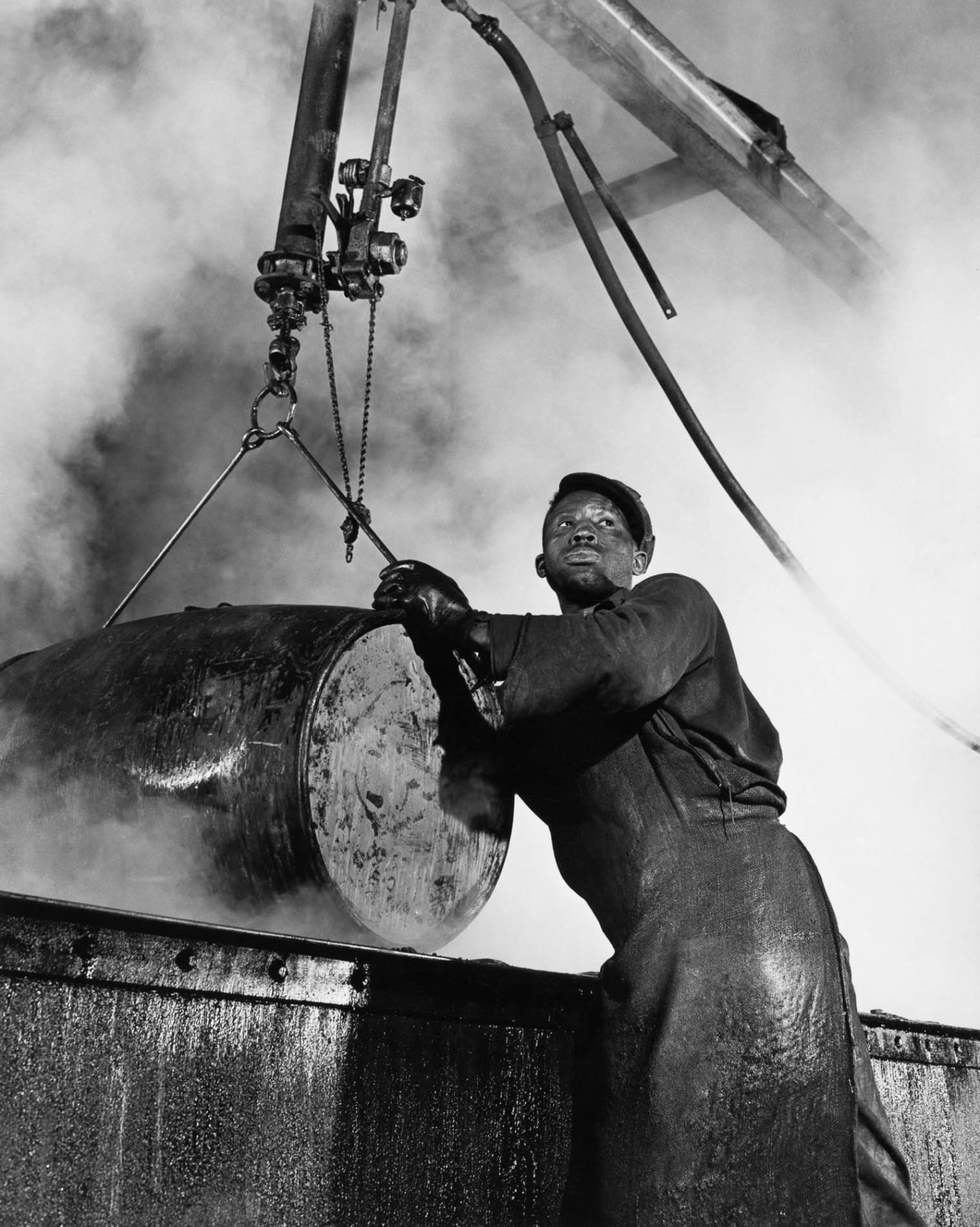  Gordon Parks,&nbsp; Grease Plant Worker , Pittsburgh, Pennsylvania, 1944 