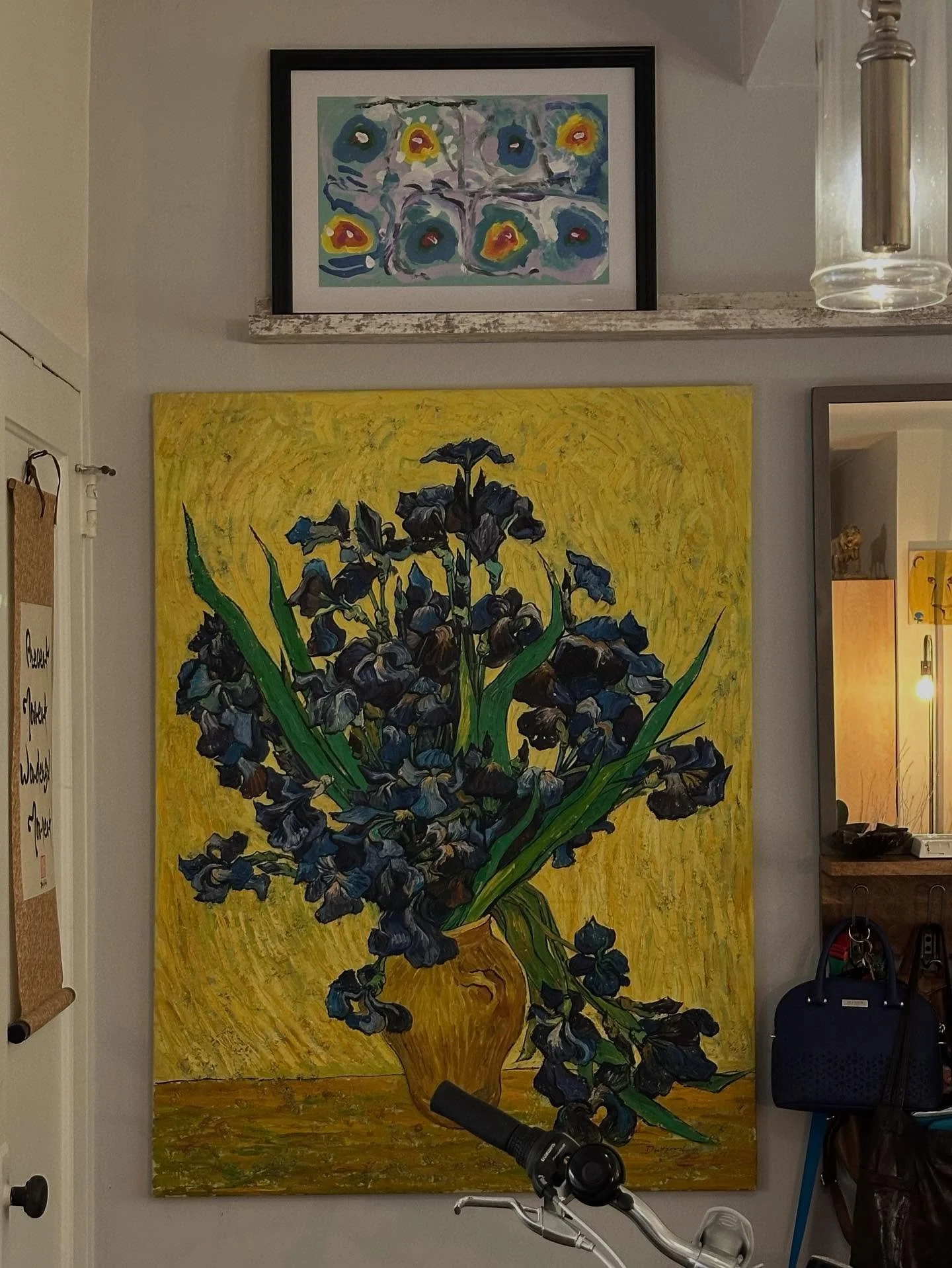 After 23 years, 4 moves, and so many lifetime&rsquo;s worth of change, I finally framed one of my favorite pieces of art made by my eldest son. 

#momlife #proudmom #kidartisthebestart #slackermom