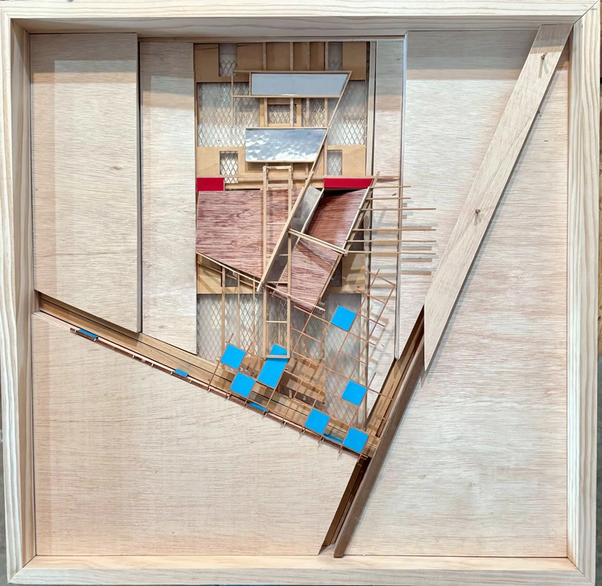 Diagonal Excursion  26"x26"x 4"