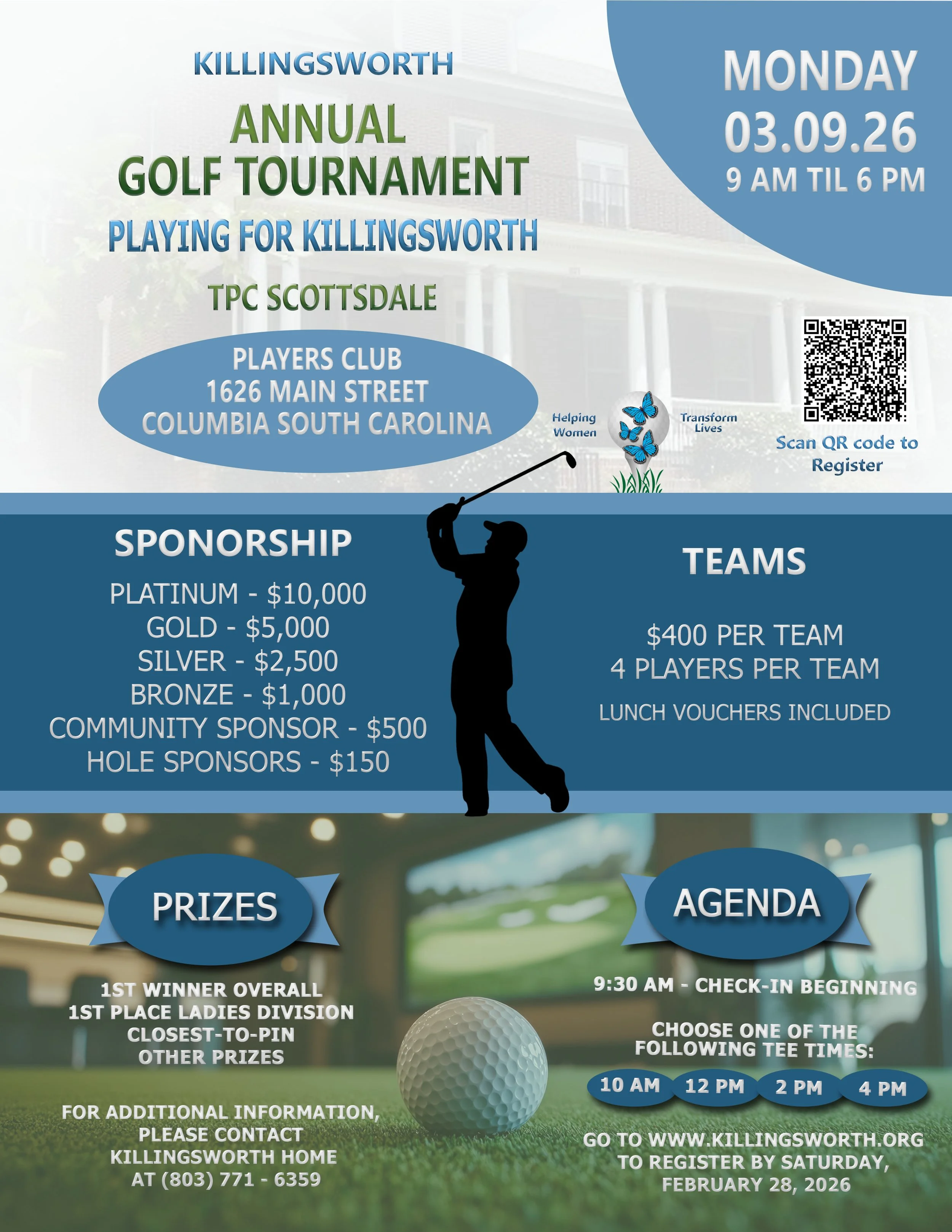 KILLINGSWORTH ANNUAL GOLF TOURNAMENT