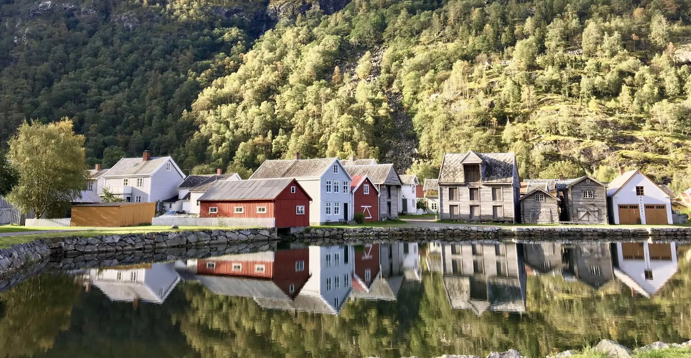 Town of Laerdal, Norway