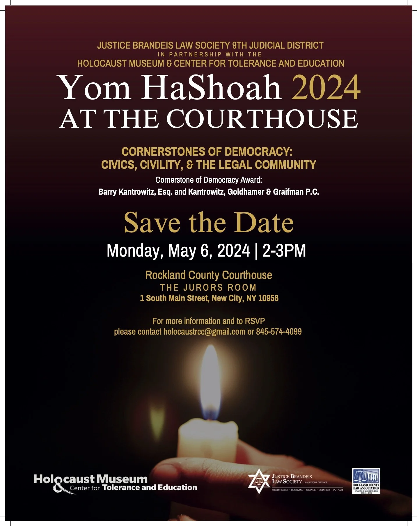 Yom HaShoah 2025 — Holocaust Museum & Center for Tolerance and Education