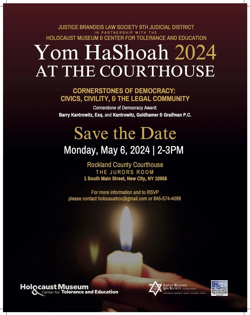Yom HaShoah 2025 — Holocaust Museum & Center for Tolerance and Education