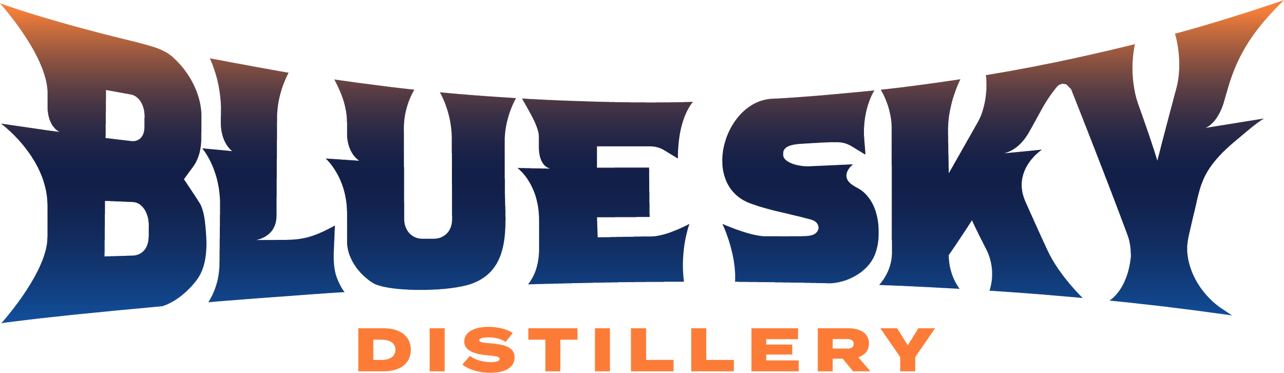 Blue Sky Wordmark (Gradient)