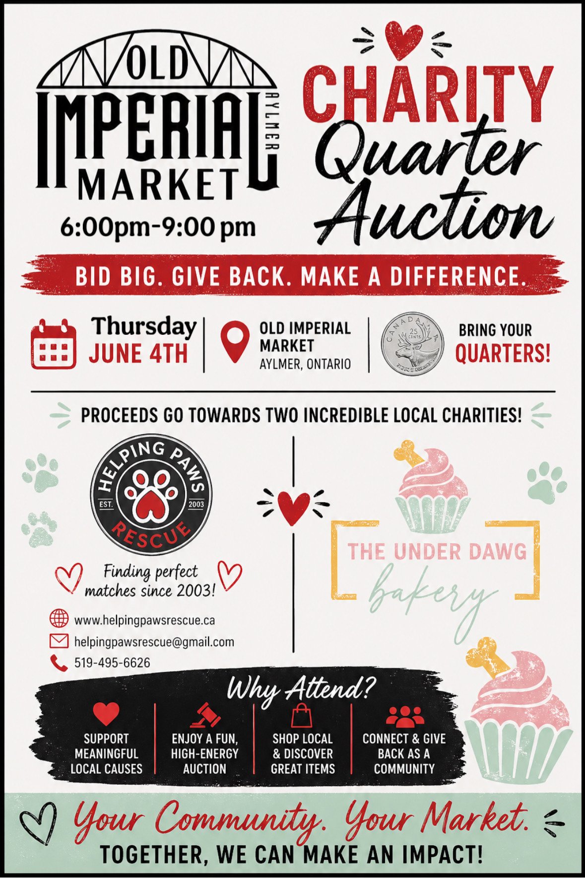 Charity Quarter Auction