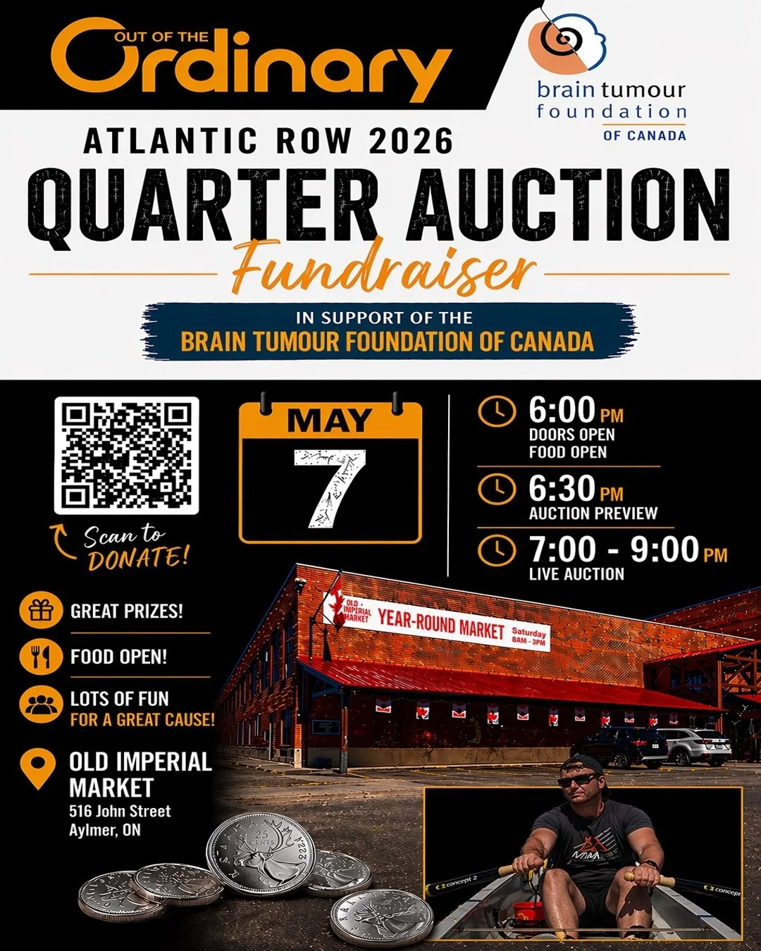 Atlantic Row 2026 Quarter Auction