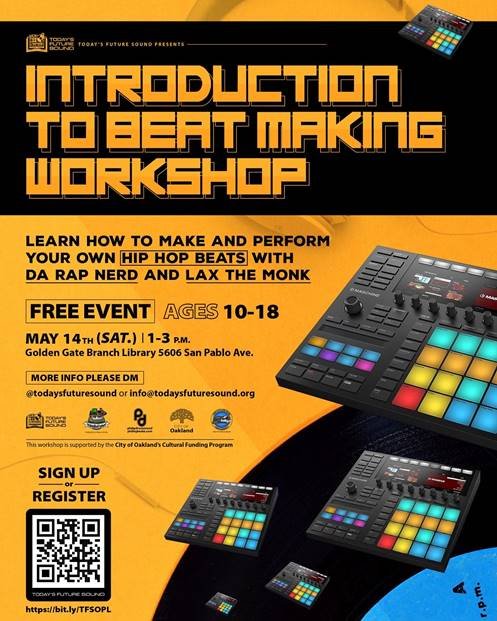 FREE: Introduction to Beat Making Workshop — Oakland Interfaith Choir