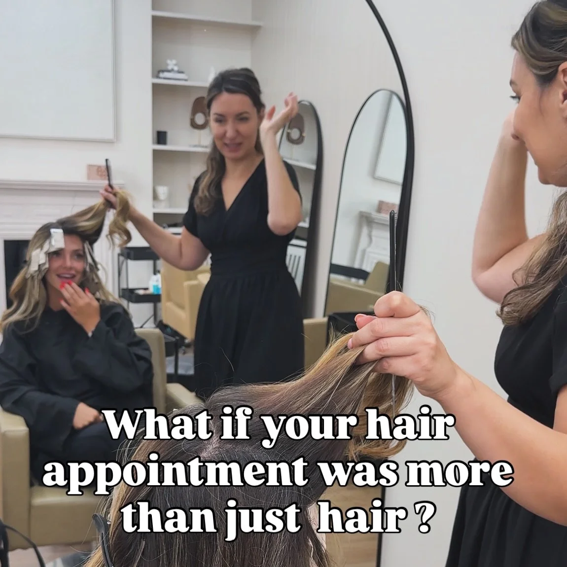 For me, doing hair has never been just about colour or technique.✨🤍
It&rsquo;s about the conversations, the laughter, and the quiet moments that build real connection. 💕

Hair is my canvas, but it&rsquo;s also a way of transferring energy &mdash; m