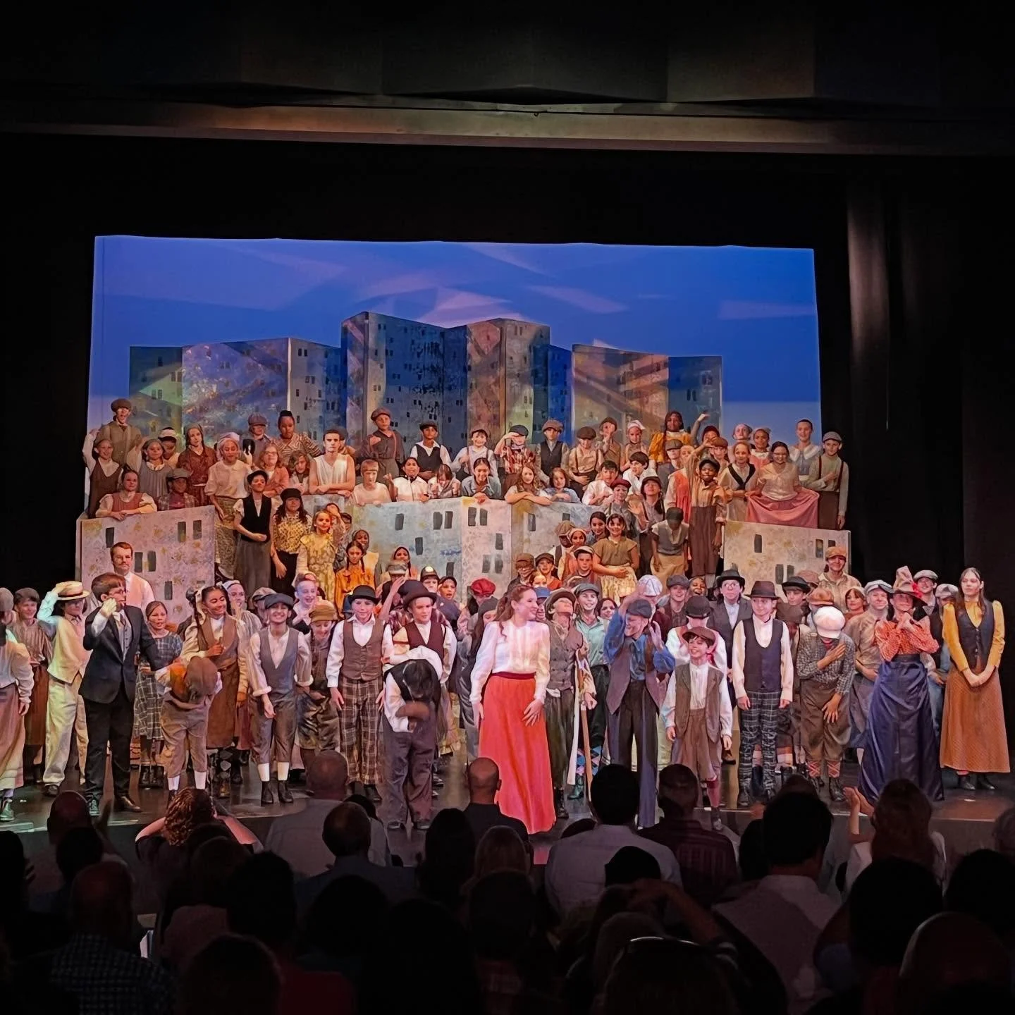 &ldquo;Newsies&rdquo; at @usn_pds is a wrap!  Magnolia started this journey in 5th grade as an Oompa Loompa, and ended up as the leading lady Katherine to start off her 8th grade year.  We are very proud of the young woman she is becoming! #nashville