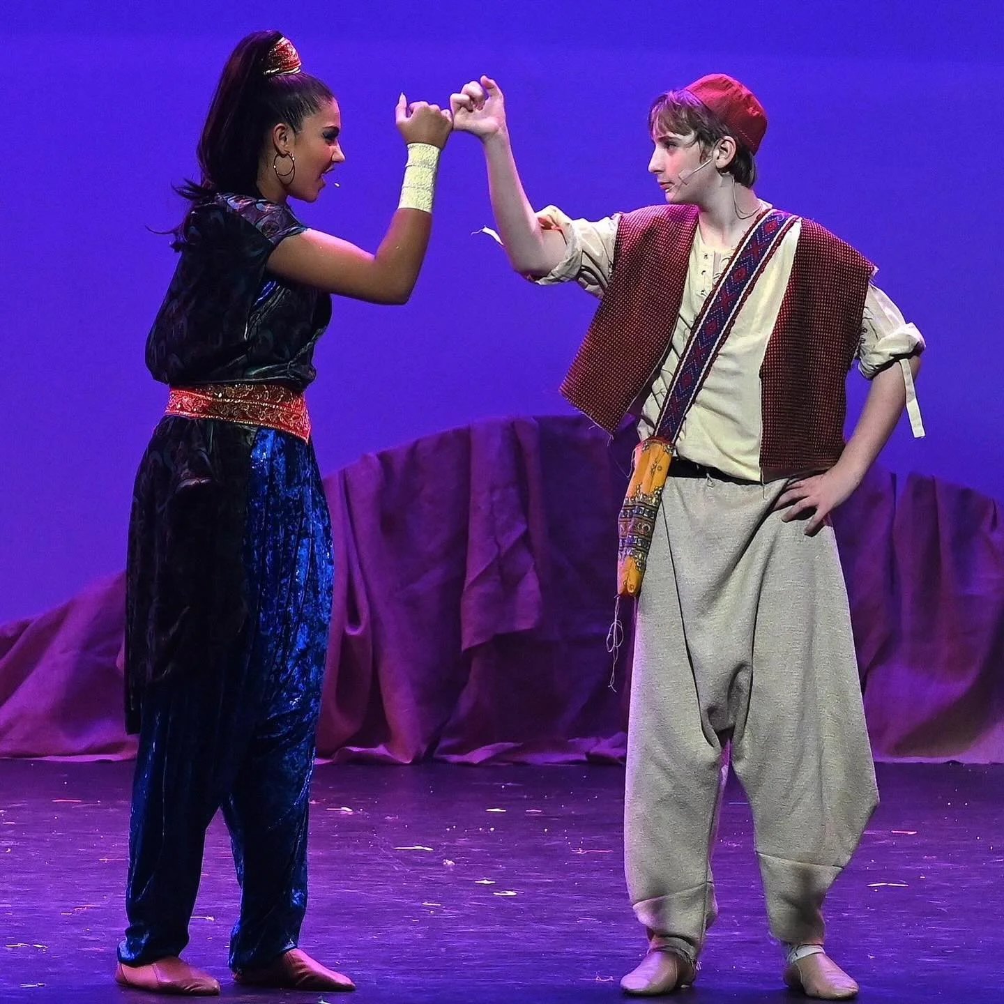 It takes a village, and @usn_pds @kingbakari killed it again this year with @aladdin junior this year! #nashvillecreates