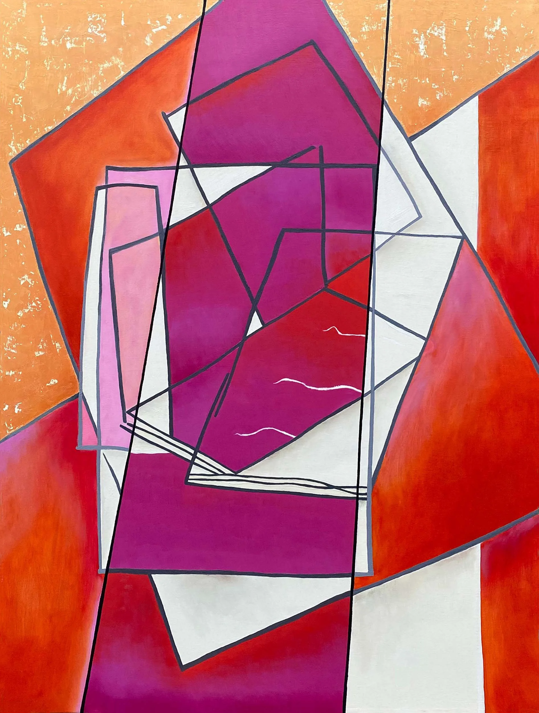 No. 12, 2023
Oil on canvas, 48 x 36 inches
(121.92 x 91.44 cm)
