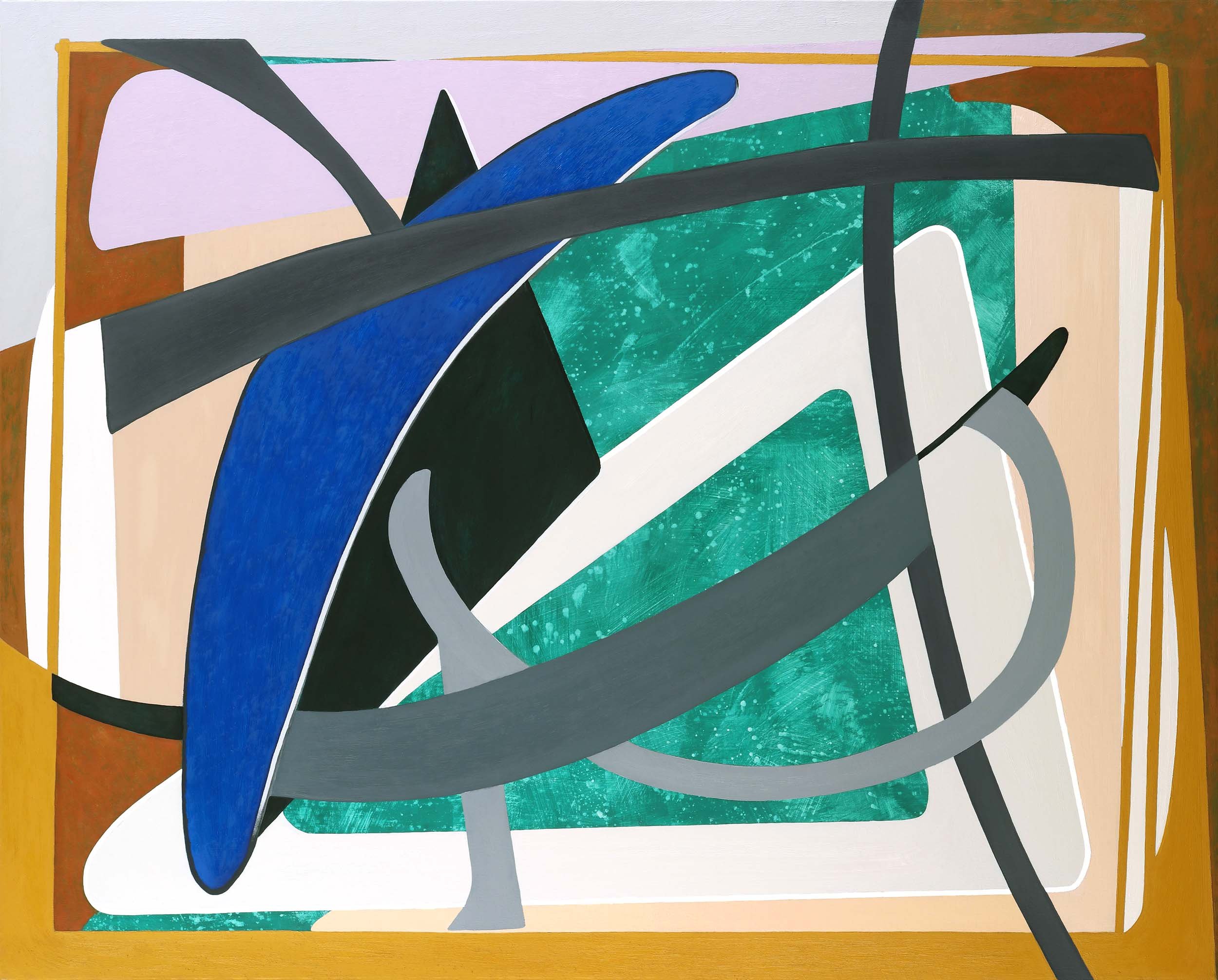 No. 2 , 2024
Oil on canvas, 48 x 60 inches
(121.92 x 152.4 cm)