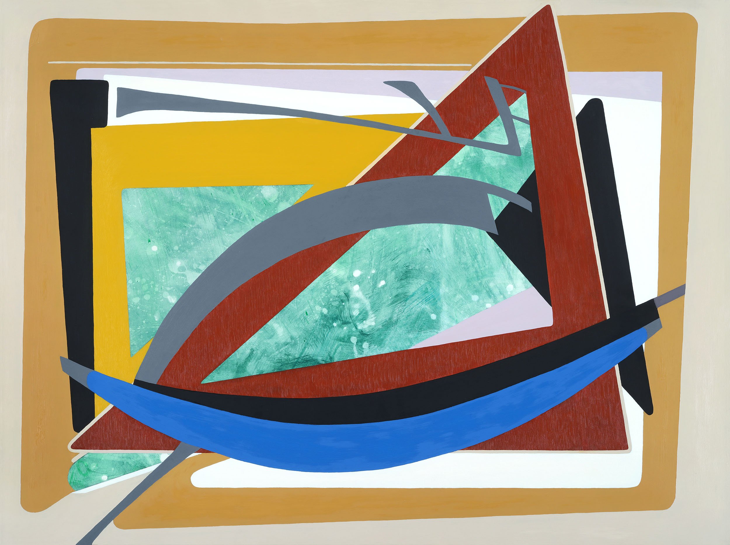No. 4, 2023
Oil on canvas, 36 x 48 inches
(91.44 x 121.92 cm)