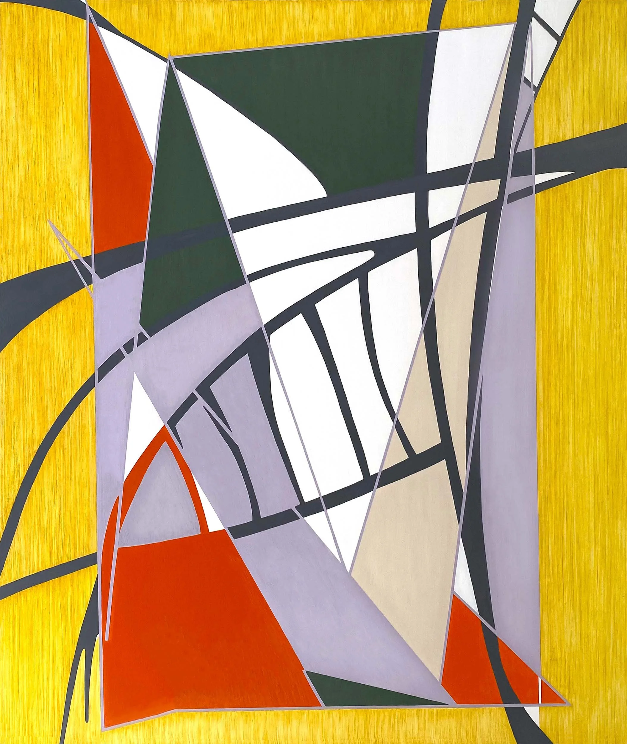 No. 10, 2023
Oil on canvas, 72 x 60 inches
(182.88 x 152.4 cm)