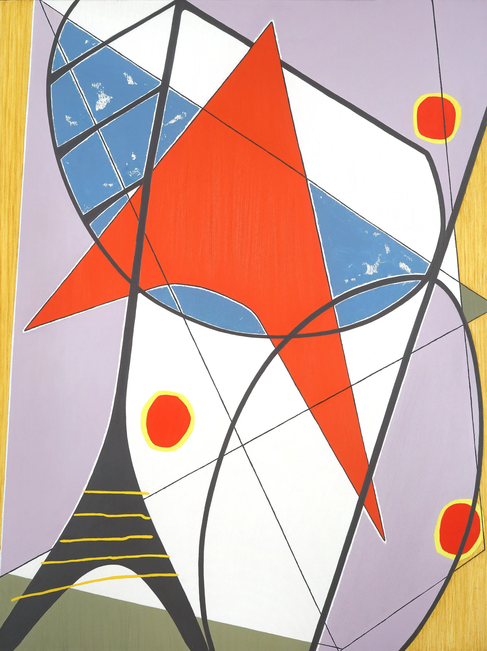No. 5, 2022
Oil on canvas, 48 x 36 inches
(121.92 x 91.44 cm)