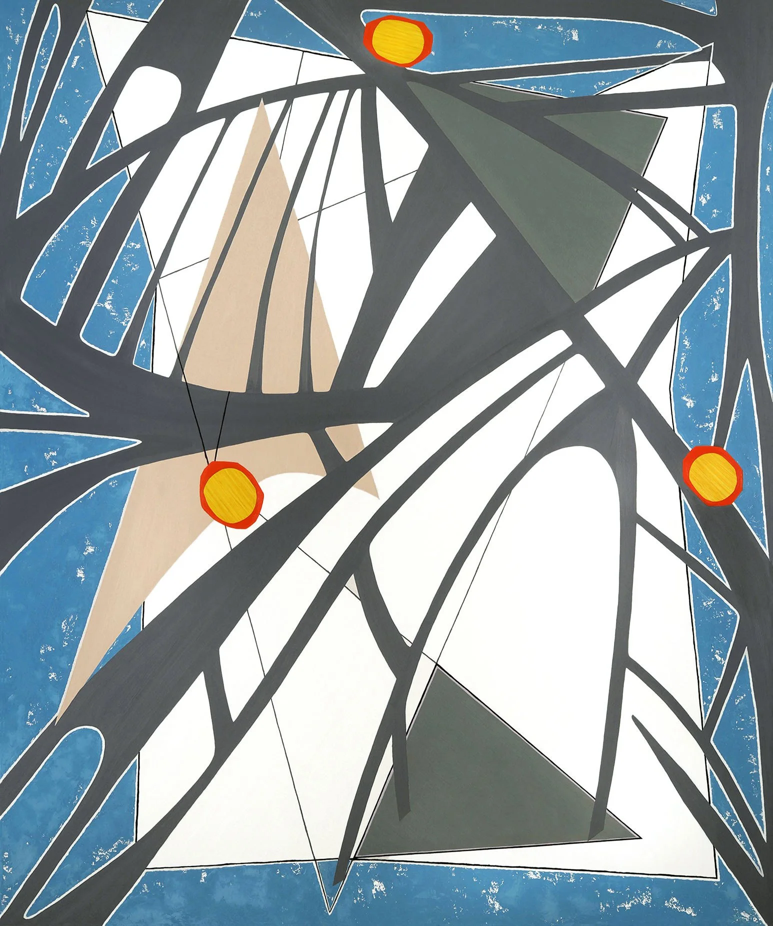 No. 3, 2021
Oil on canvas, 72 x 60 inches
(182.88 x 152.4 cm)