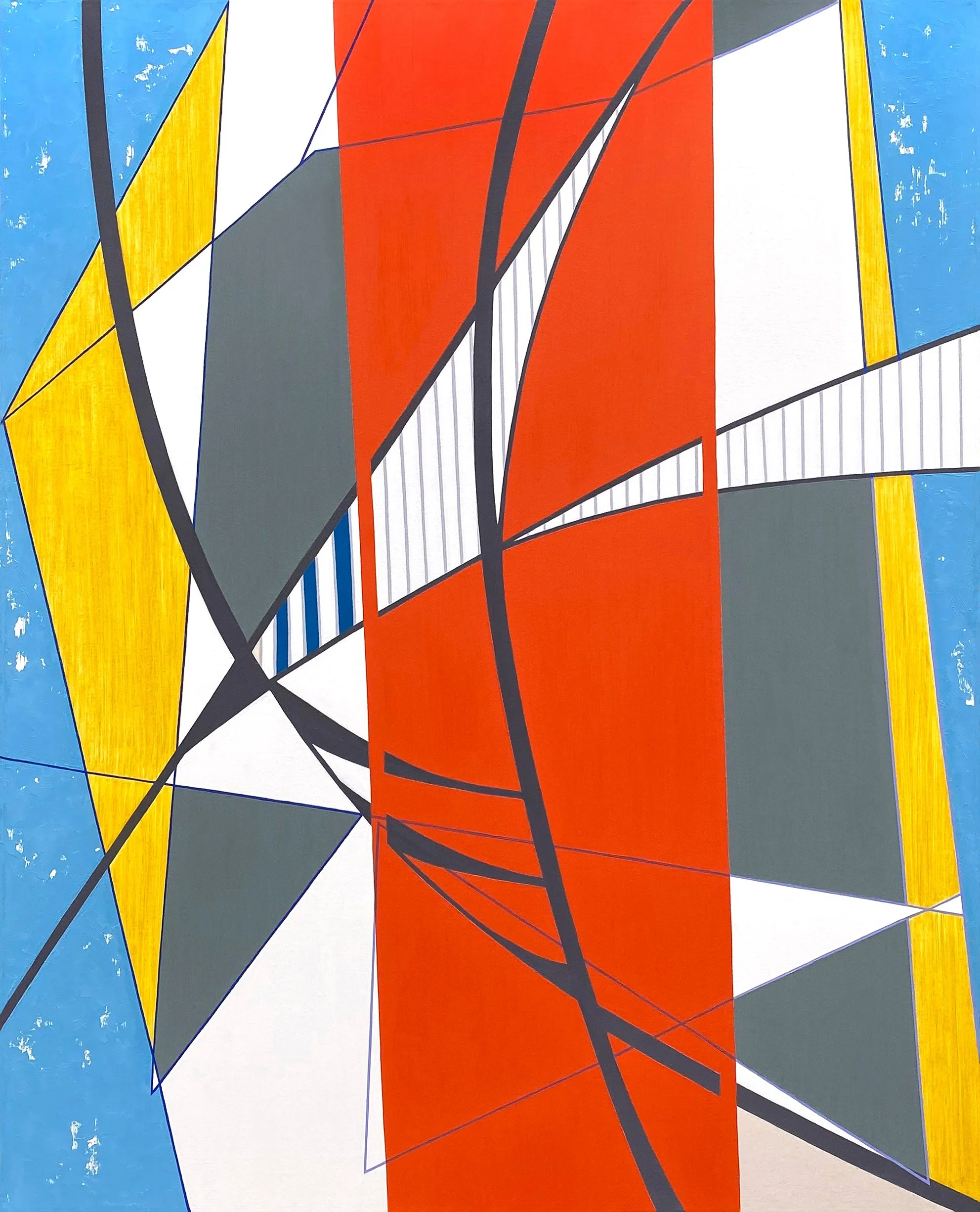 No. 1, 2021
Oil on canvas, 60 x 48 inches
(152.4 x 121.92 cm)