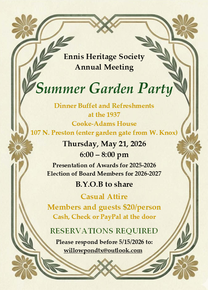EHS Annual Meeting &amp; Dinner