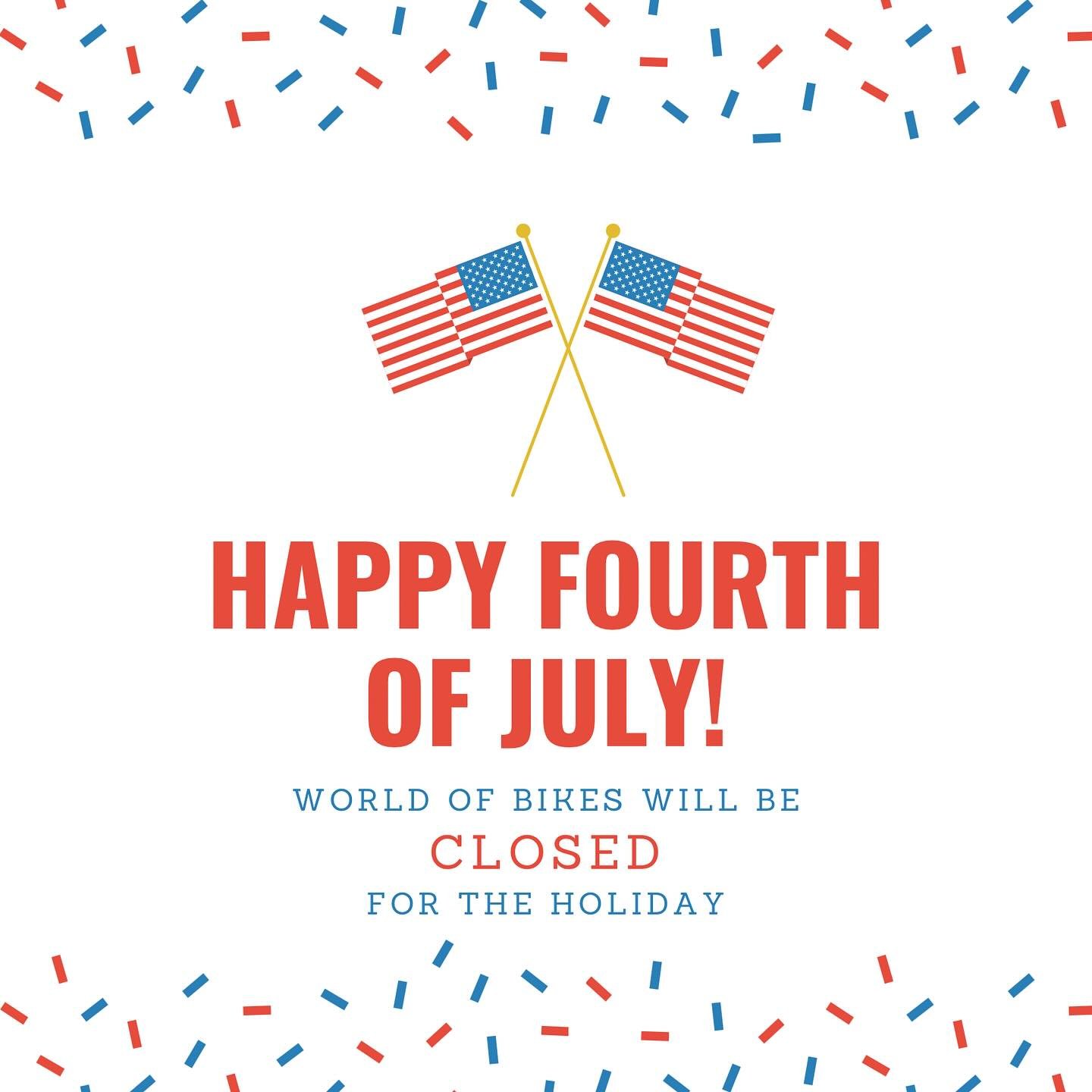 Wishing everyone a GREAT 4th of July!!
