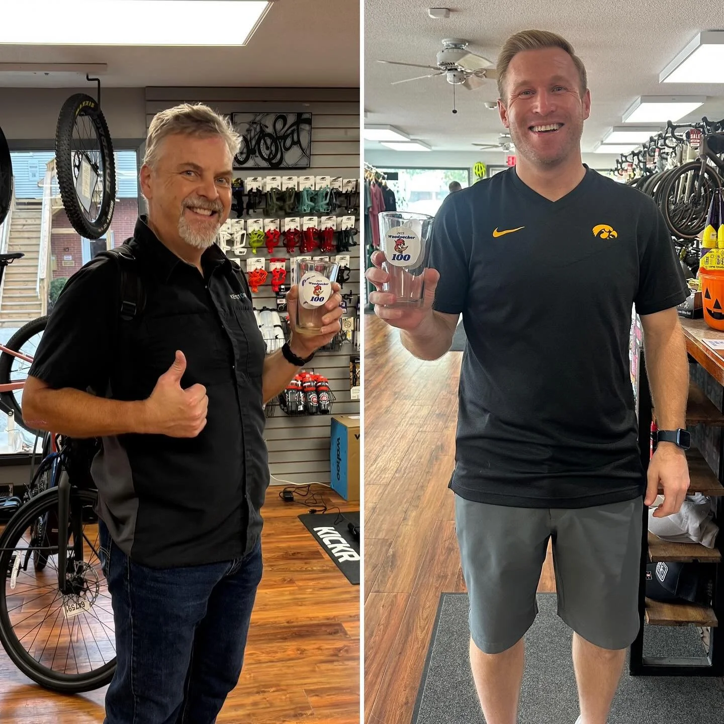Couple more WP100 finishers! @mckaypat not only finished the challenge, he rode quite a few extra miles with a couple guys trying to get their laps in. What a friend! 

@steenlage wrapped his challenge with over 100 miles as well. Those are the kinds