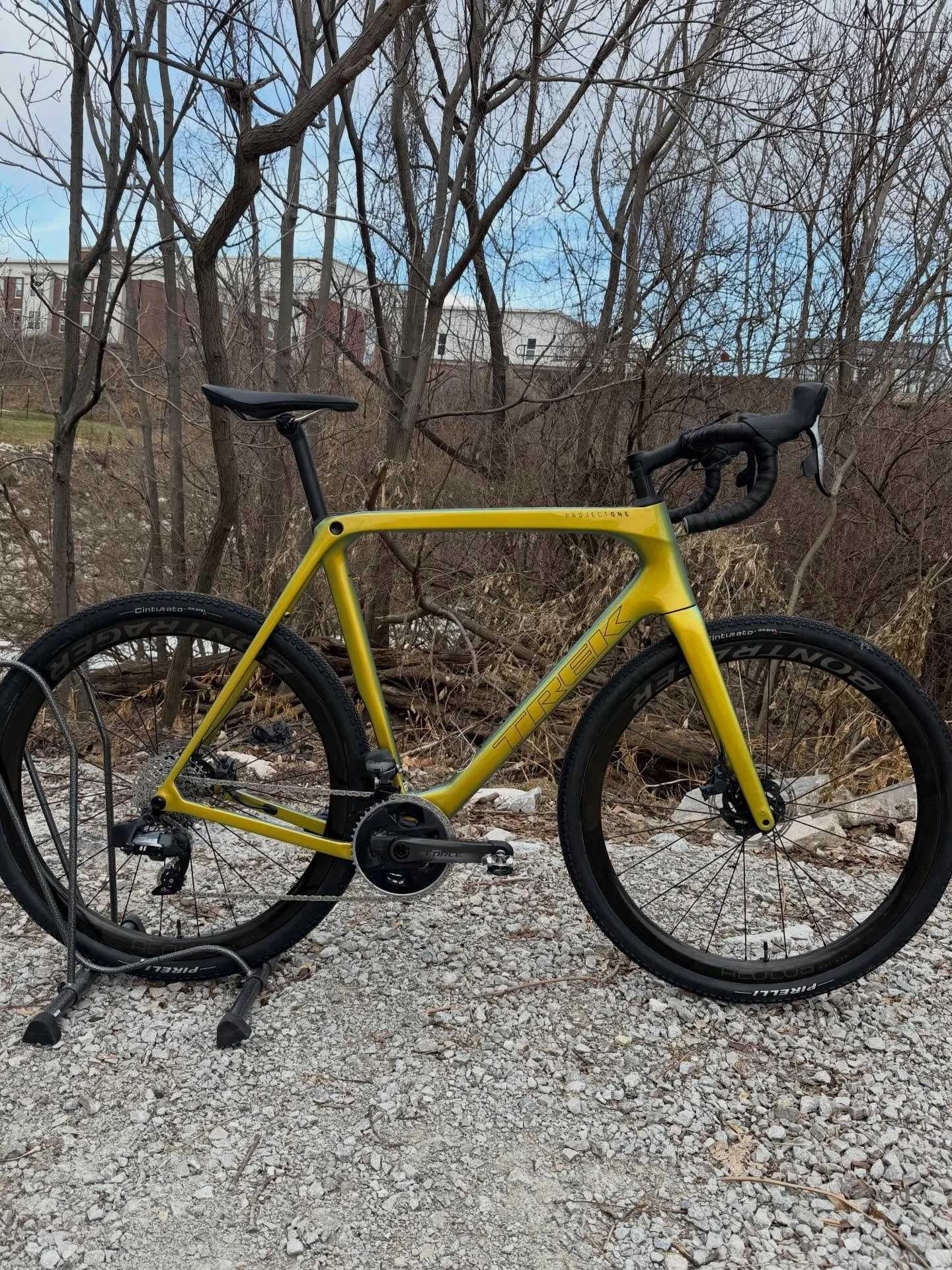 New Year&hellip;.New Bike! One of our favorite things is to help customers build up custom bikes.  This customer had a bike he loved but just needed to update the frame. He competes in several gravel events throughout the year so he to chose to go wi