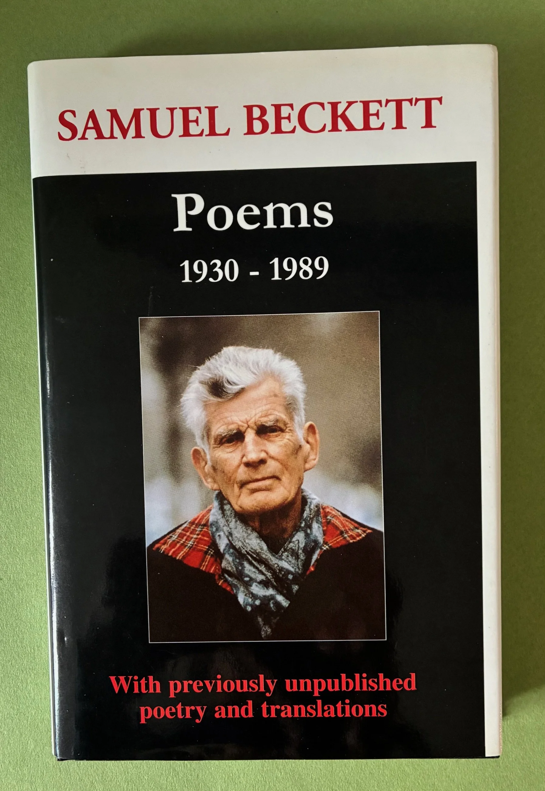 Beckett, Samuel. POEMS: 1930-1989.