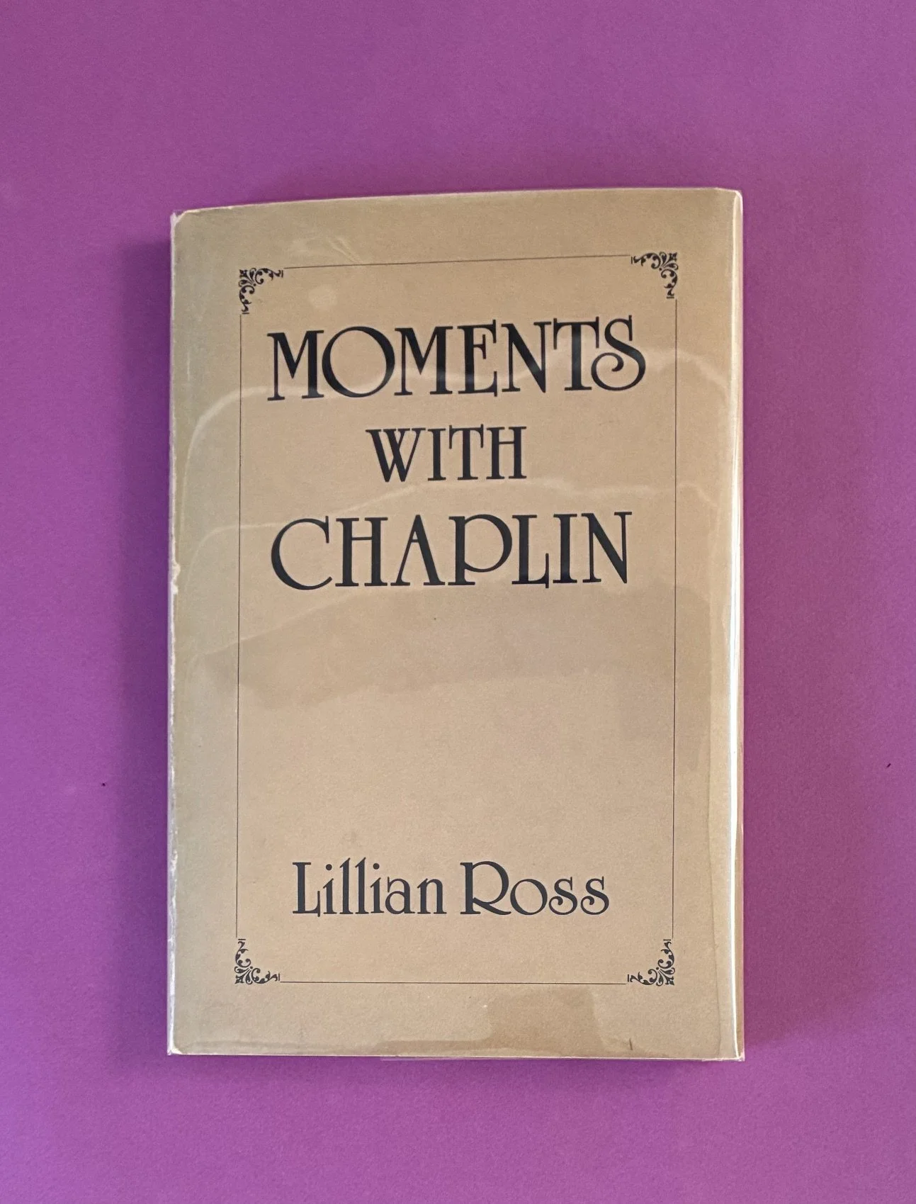 Ross, Lillian. MOMENTS WITH CHAPLIN.